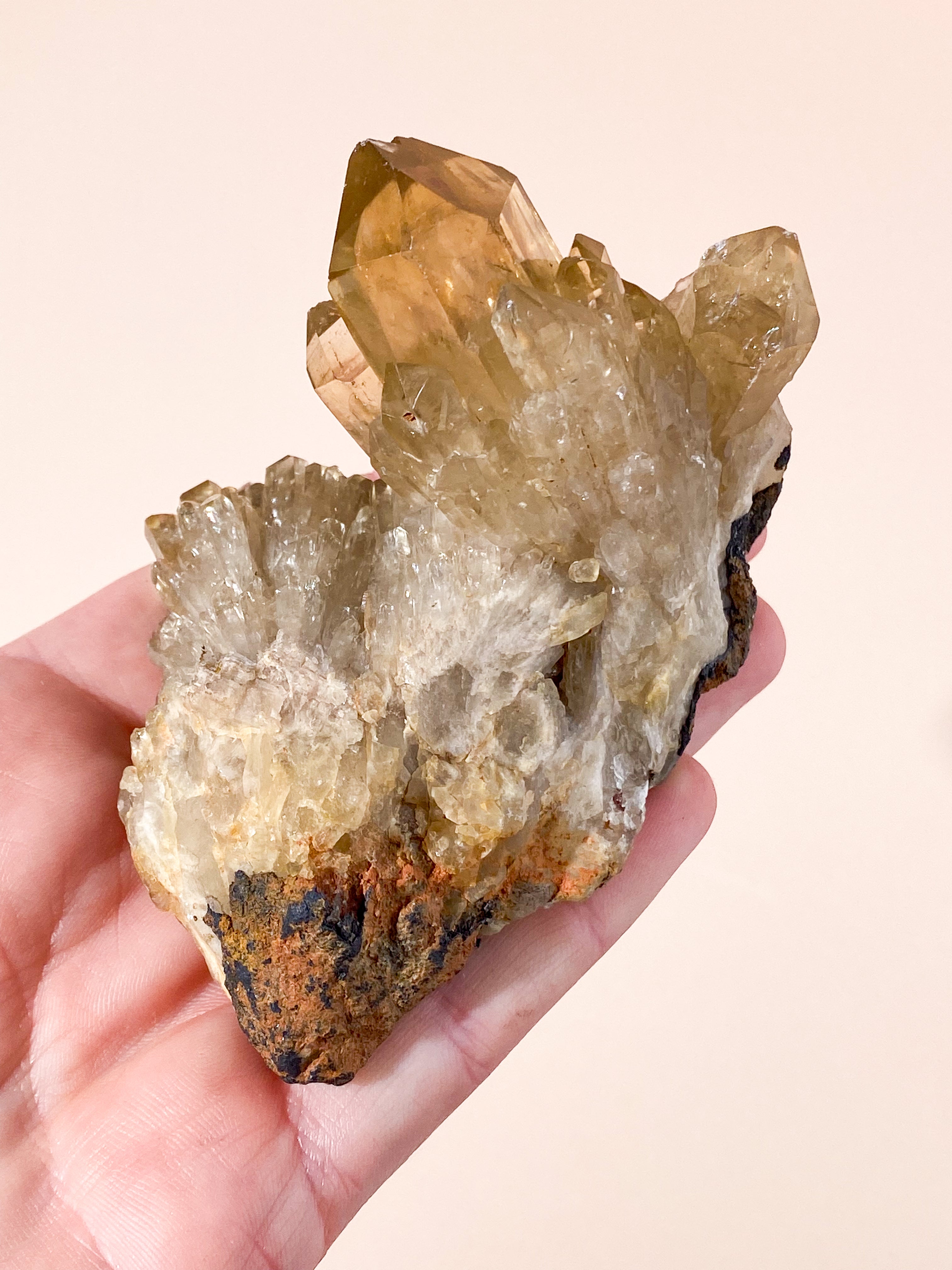 Kundalini Citrin Kluster (nr 36)