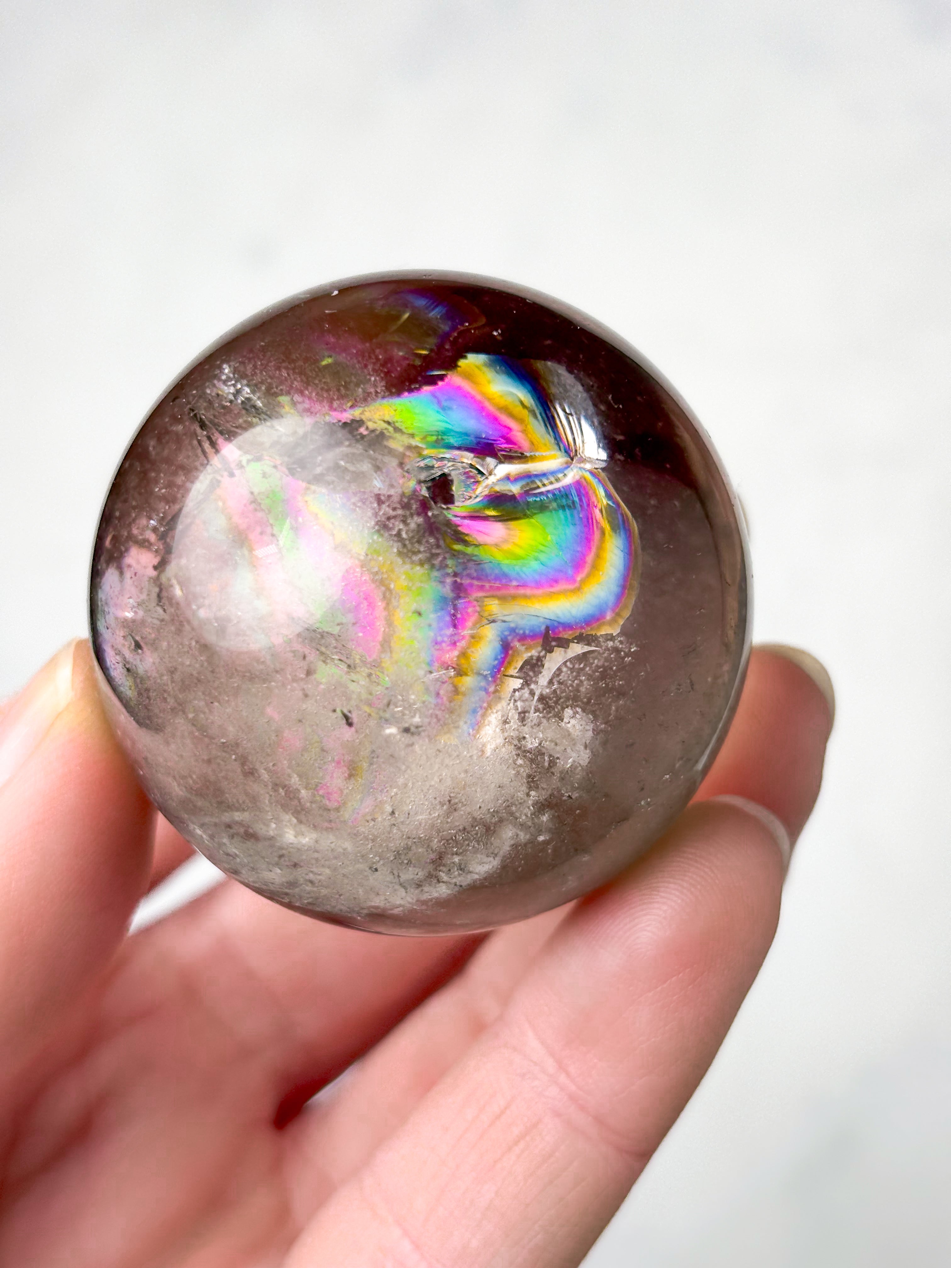 Rökkvartssfär (nr 8) Exklusiv kvalitet