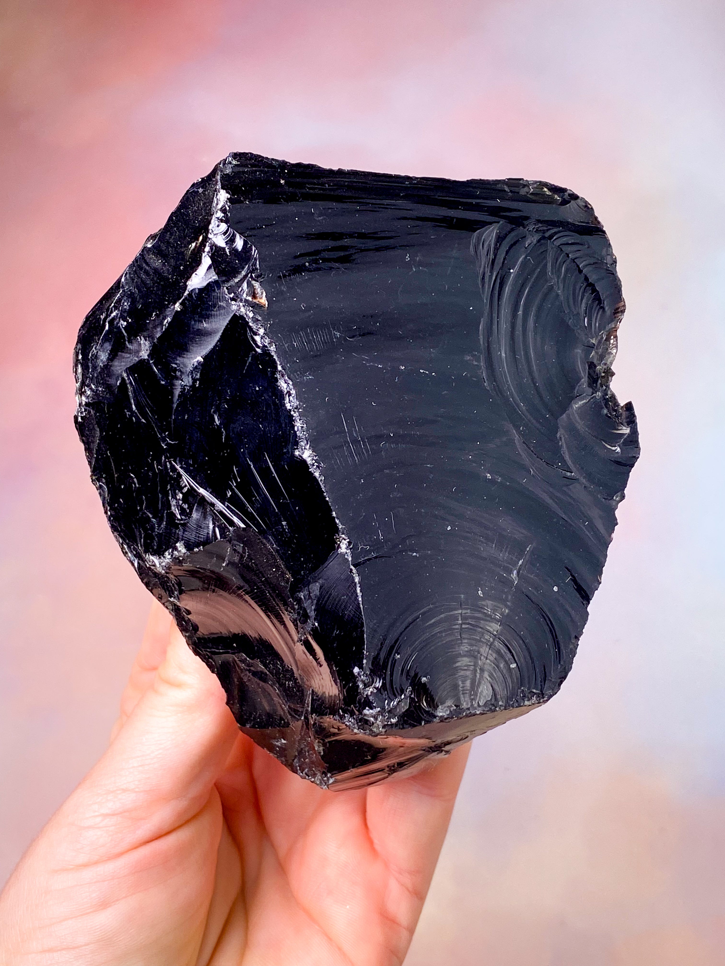 Obsidian torn