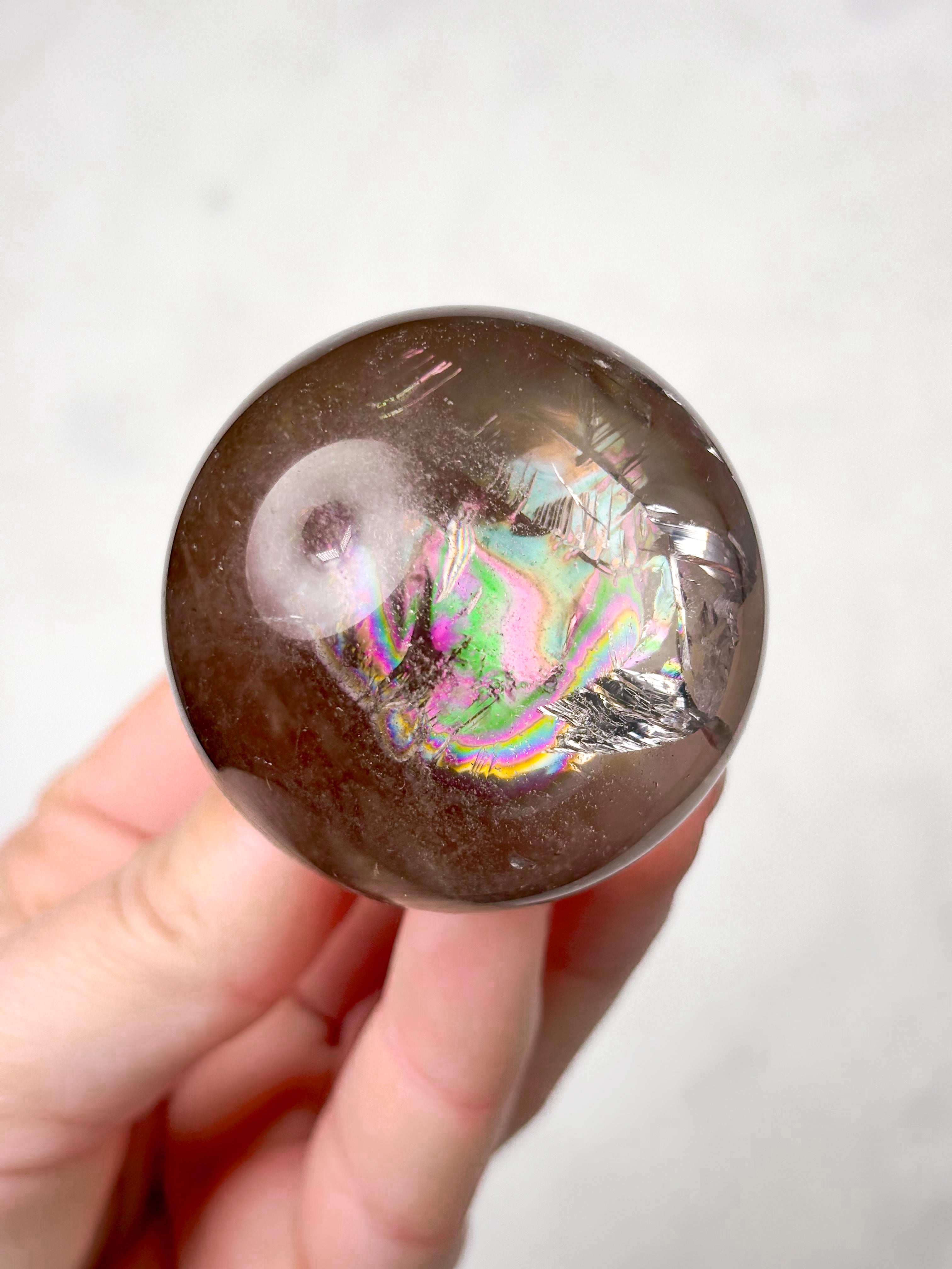 Rökkvartssfär (nr 17) Exklusiv kvalitet