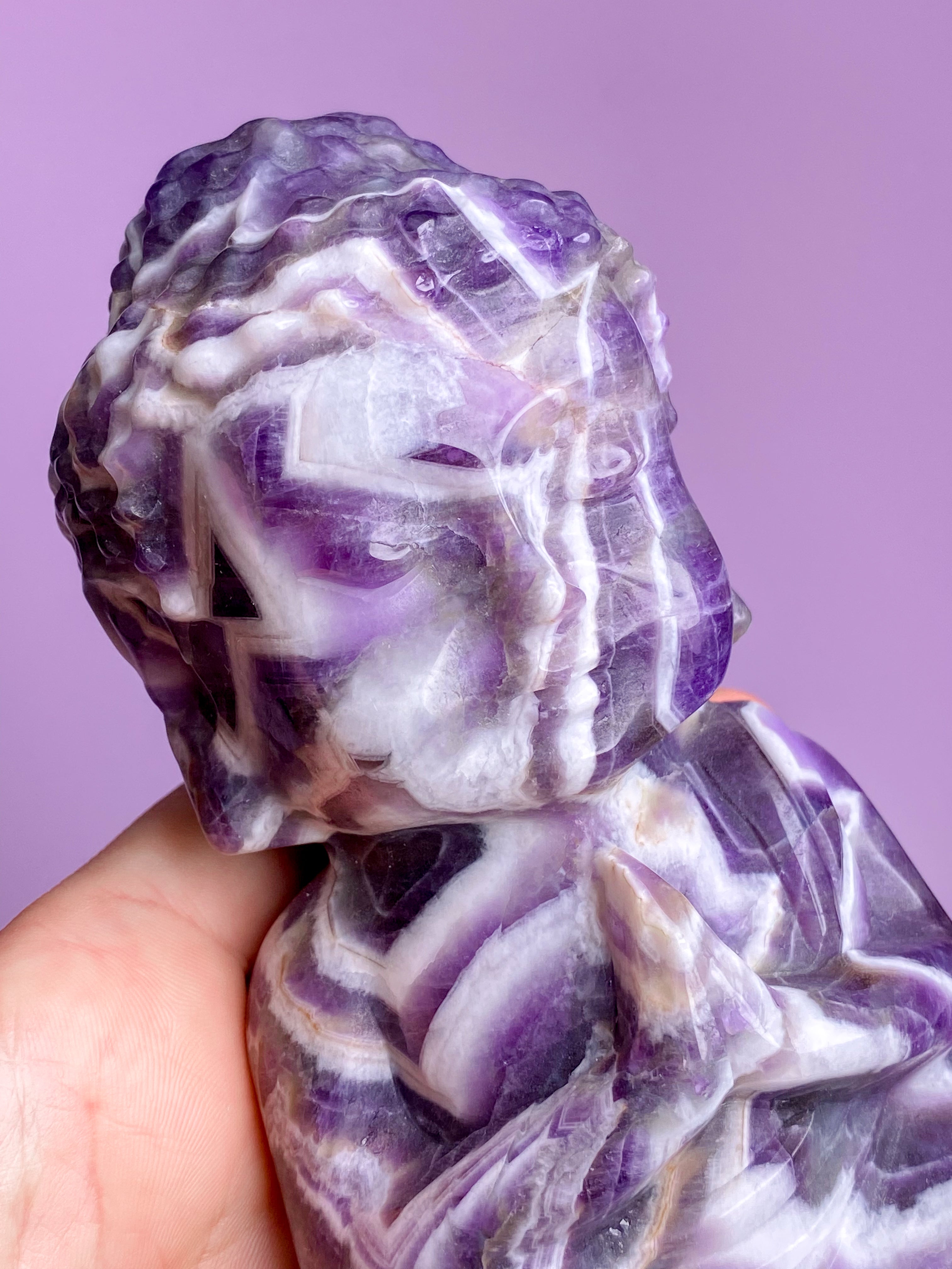 Chevron Amethyst Tower