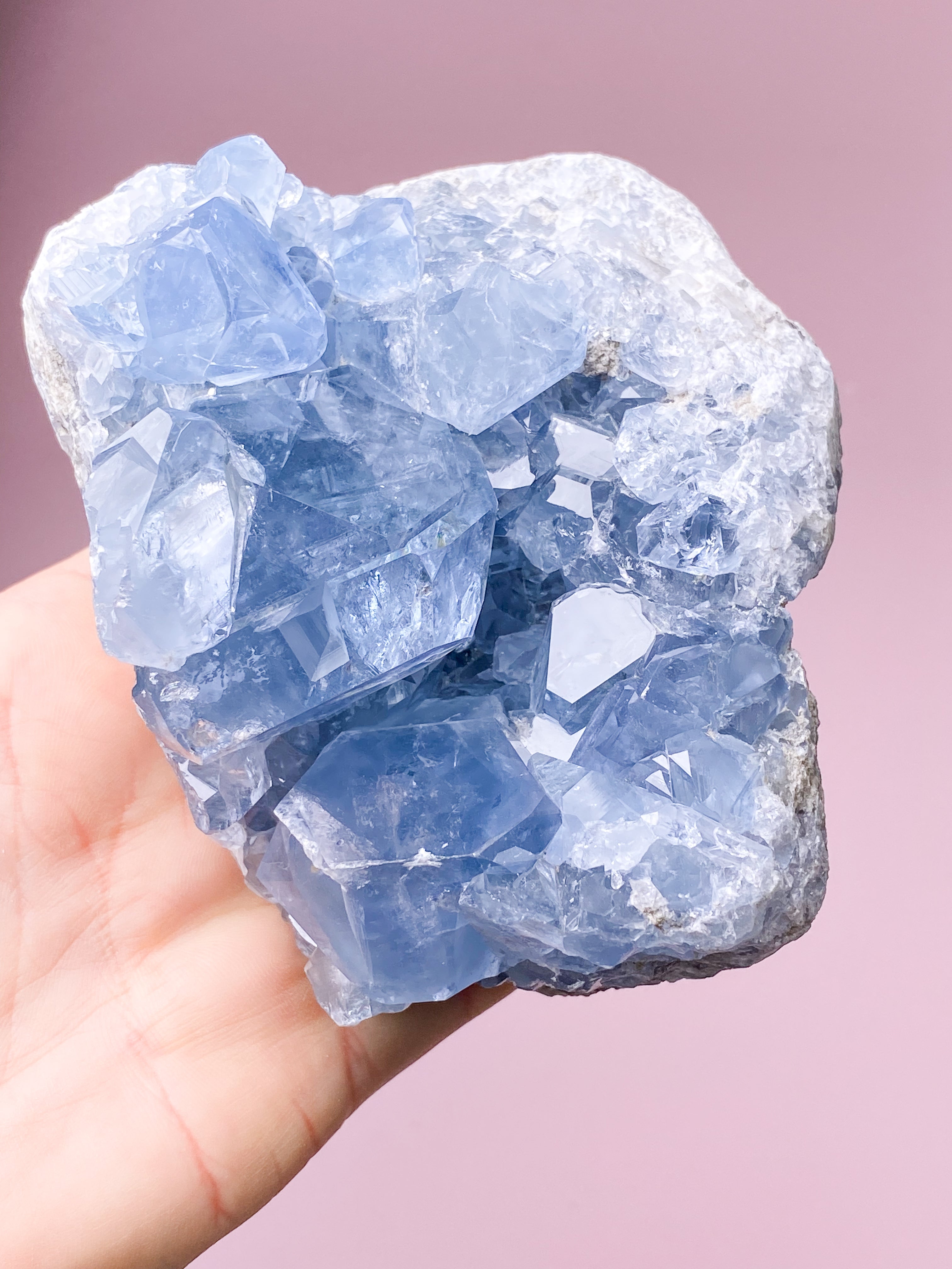 Celestit Cluster (nr 4)
