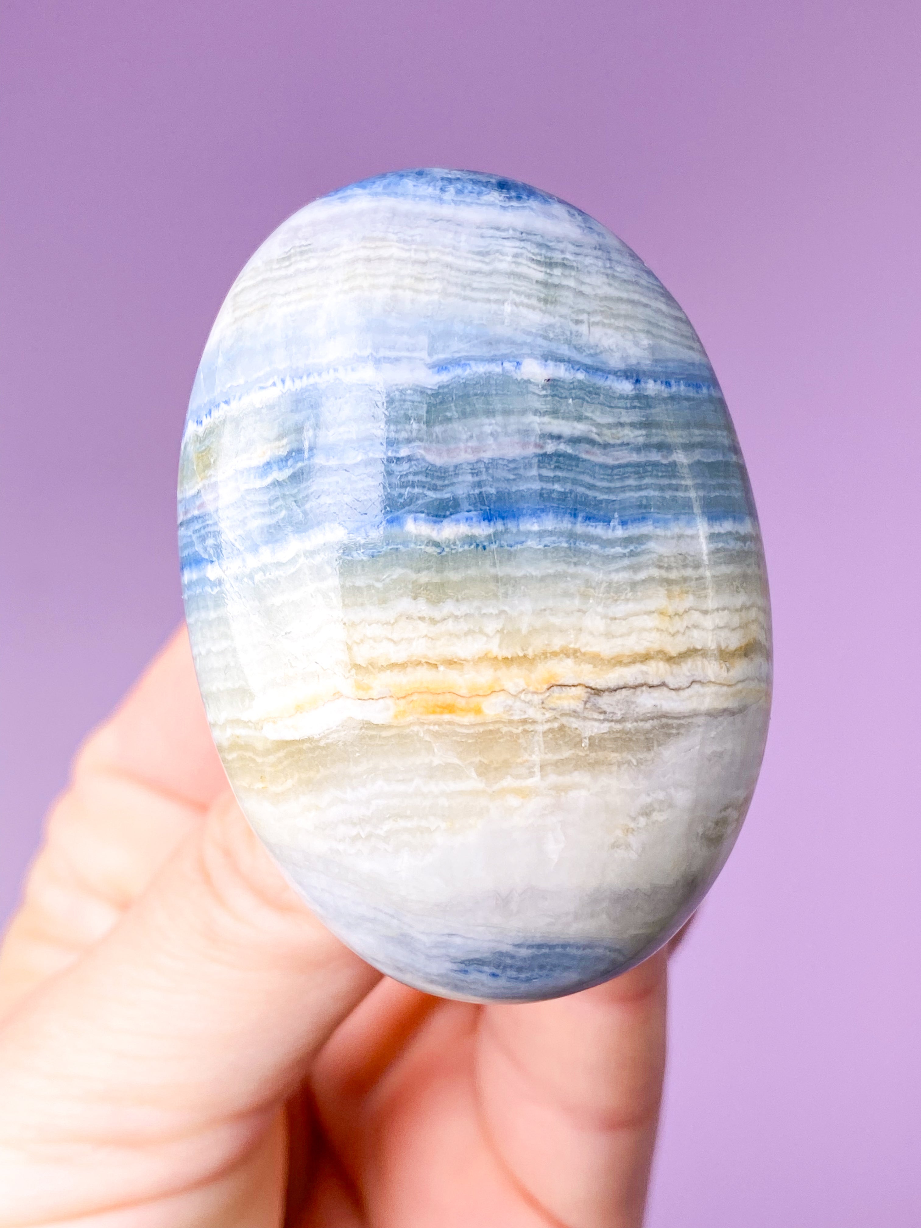 Karibien Calcit Palmstone (nr 1)