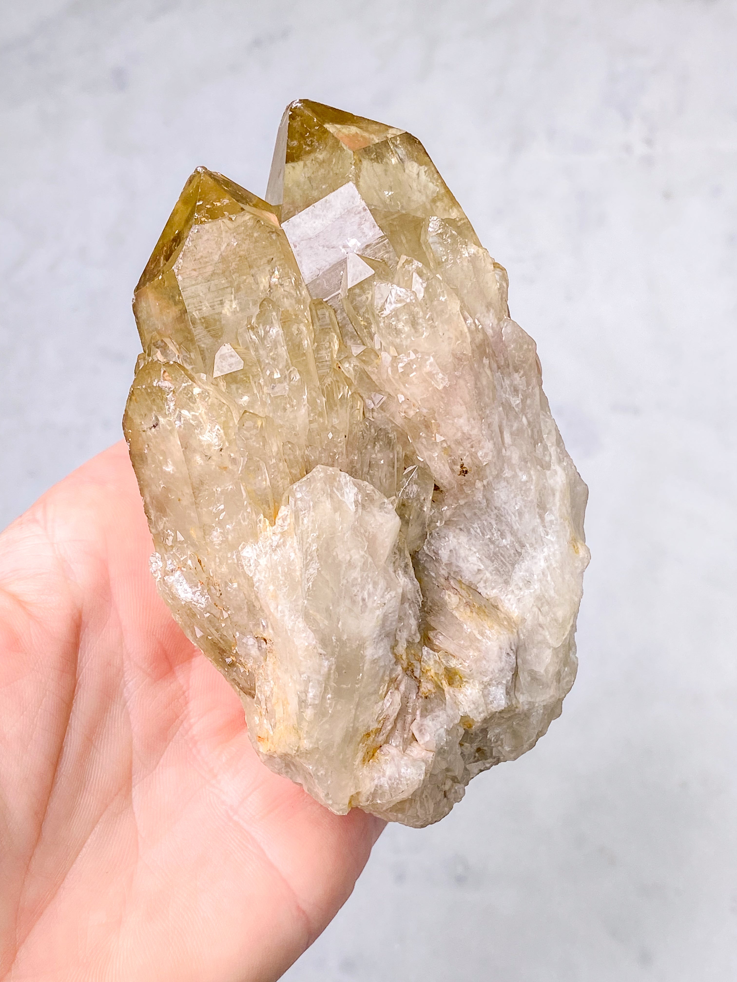 Kundalini Citrin Kluster (nr 3)