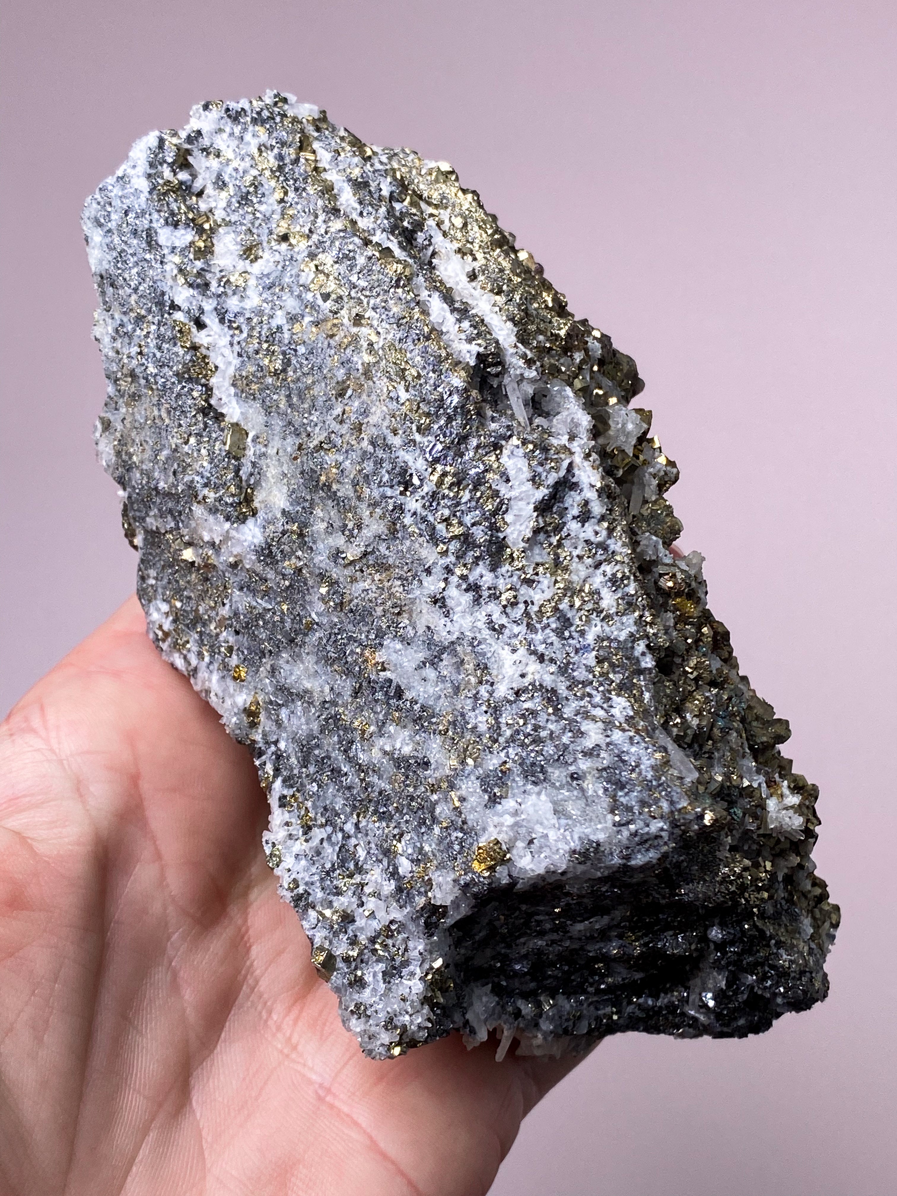 Galena med pyrit (nr 2)