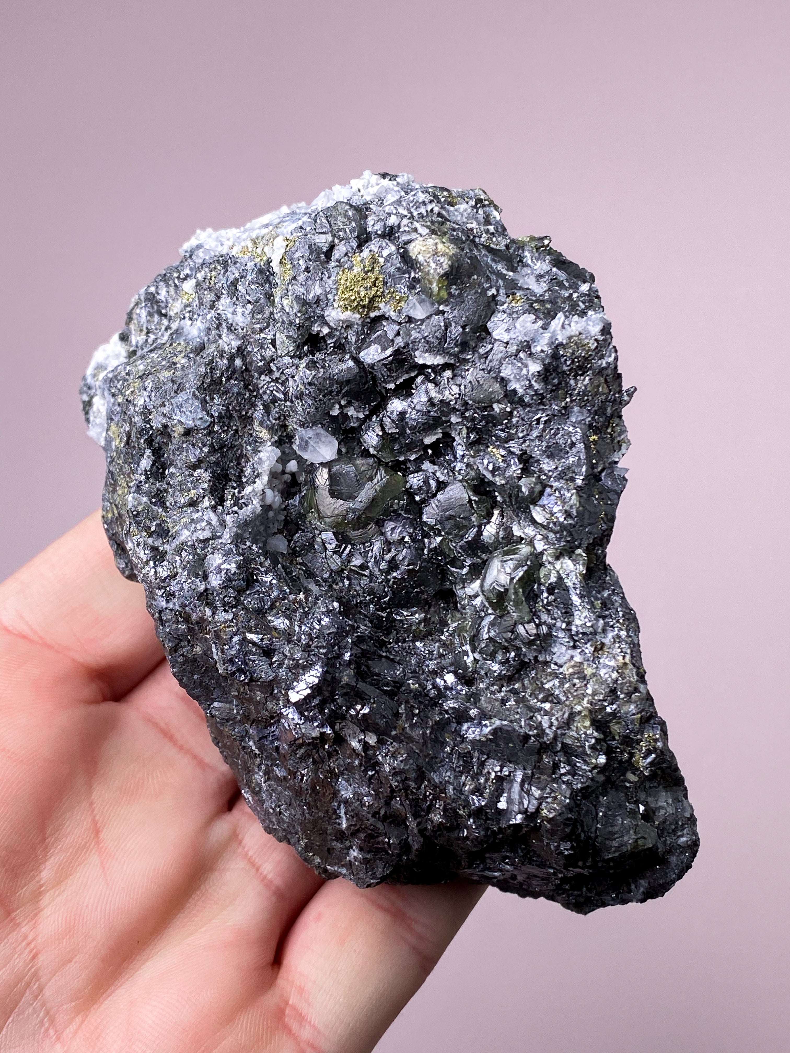 Galena med pyrit (nr 3)