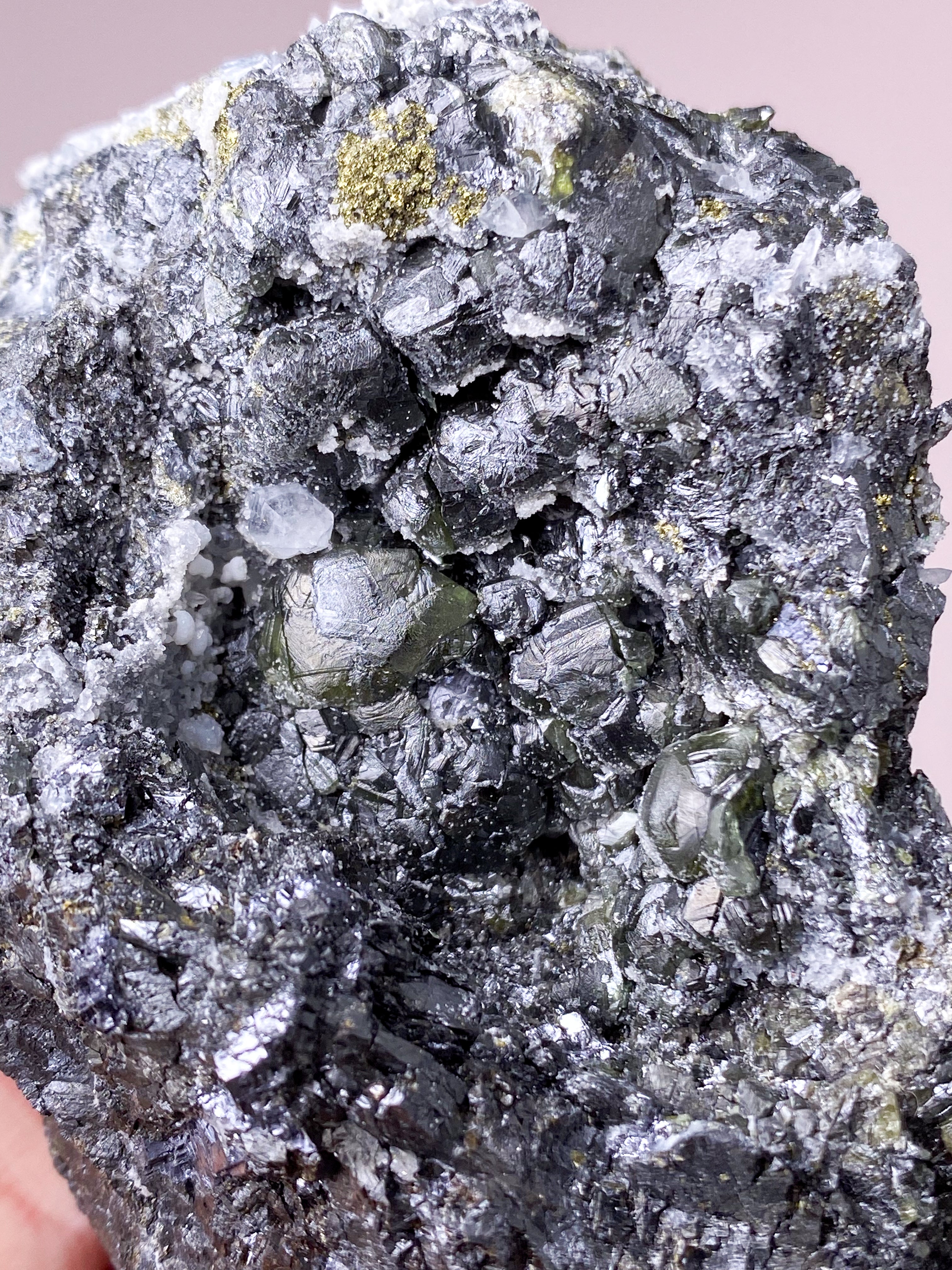 Galena med pyrit (nr 3)