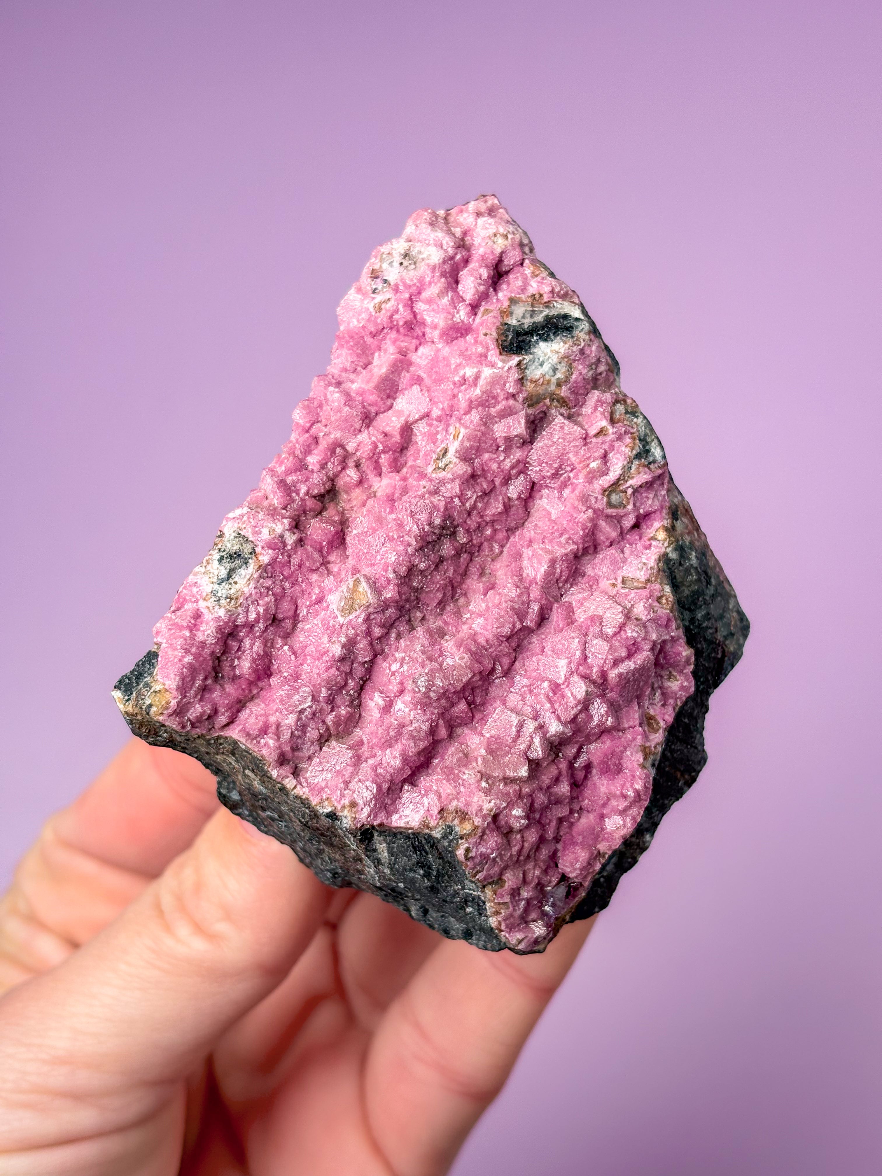 Kobaltkalcit rå (nr 5)