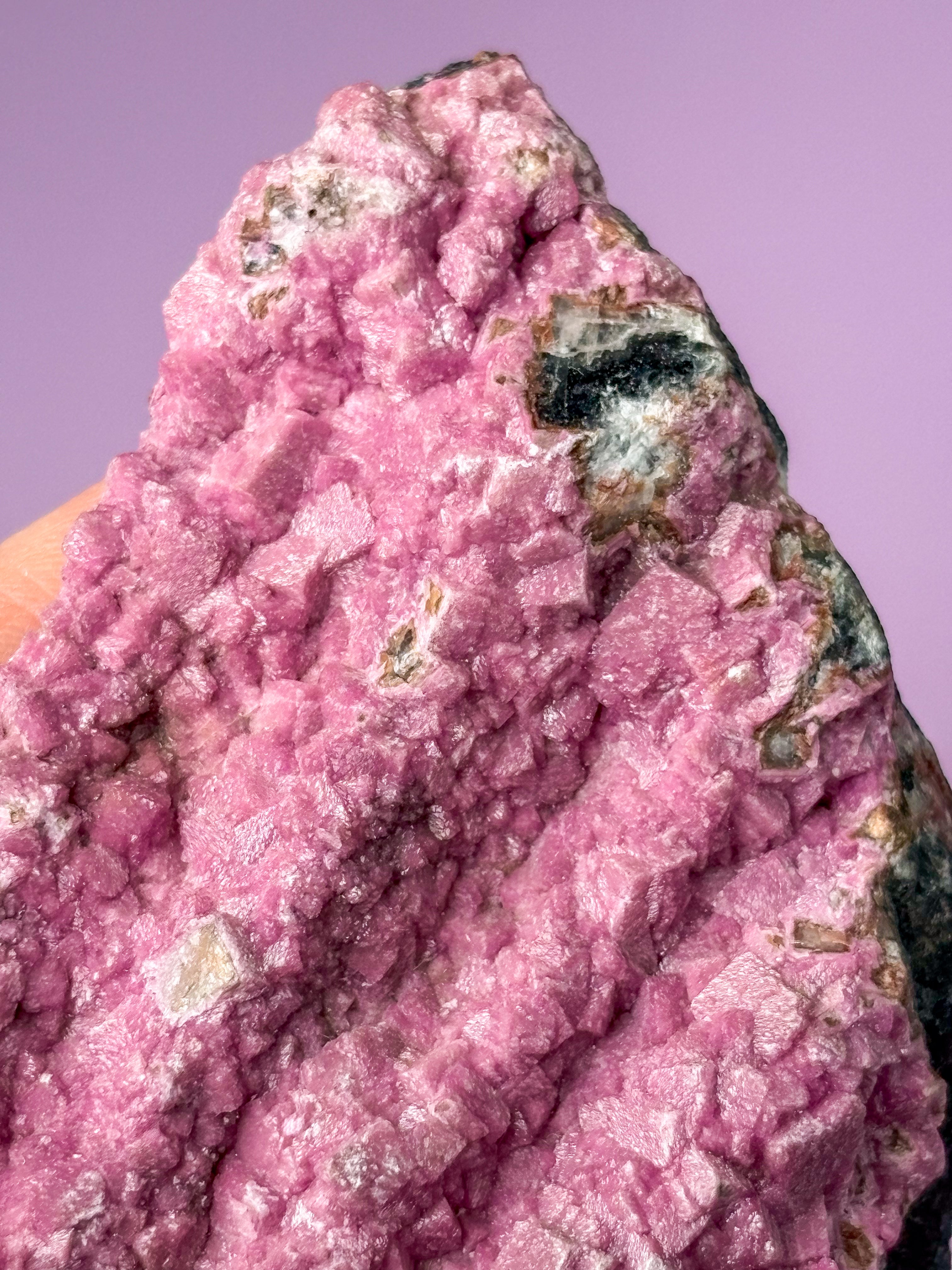 Kobaltkalcit rå (nr 5)