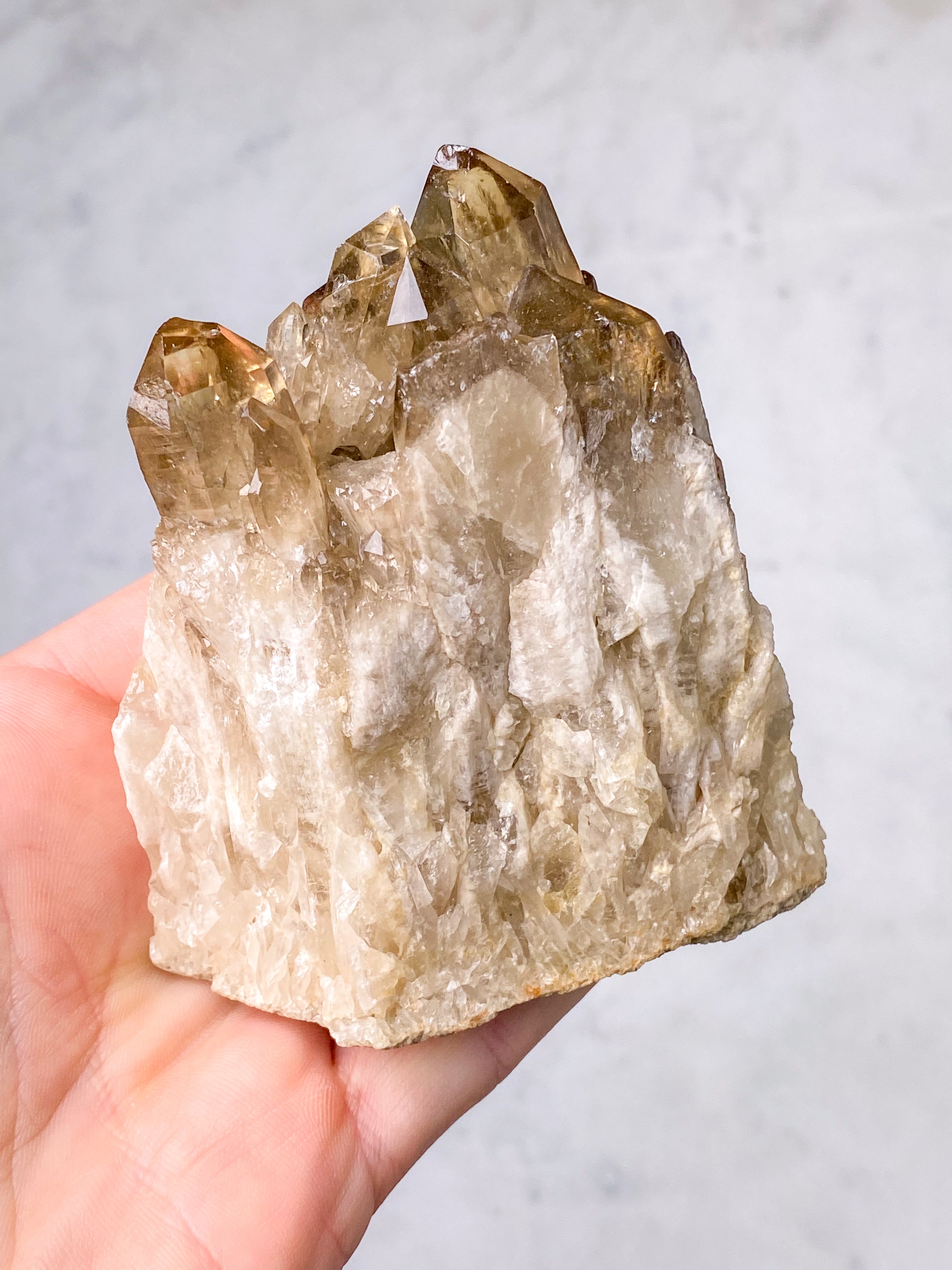 Kundalini Citrin Kluster (nr 37)