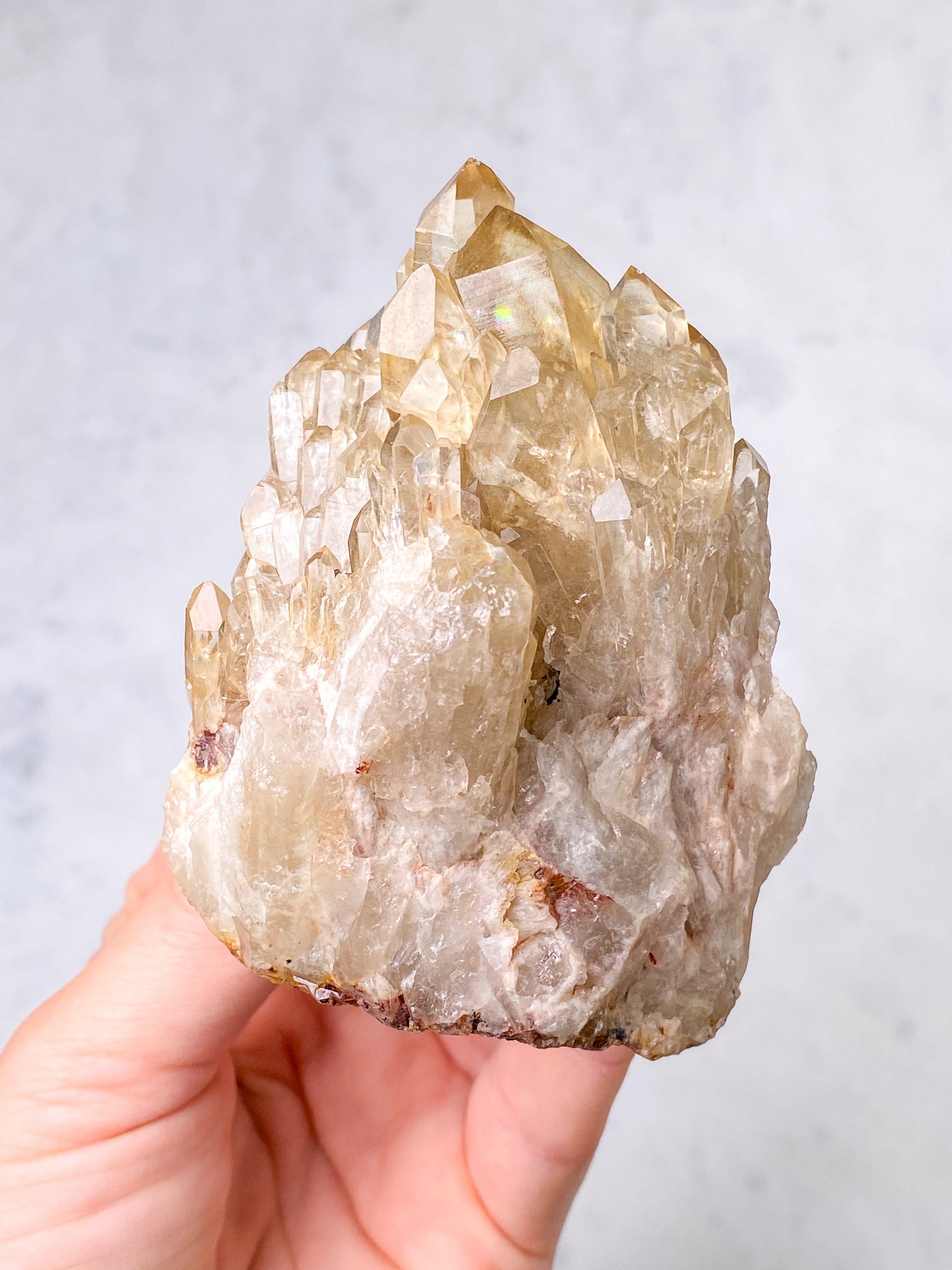 Kundalini Citrin Kluster (nr 43)