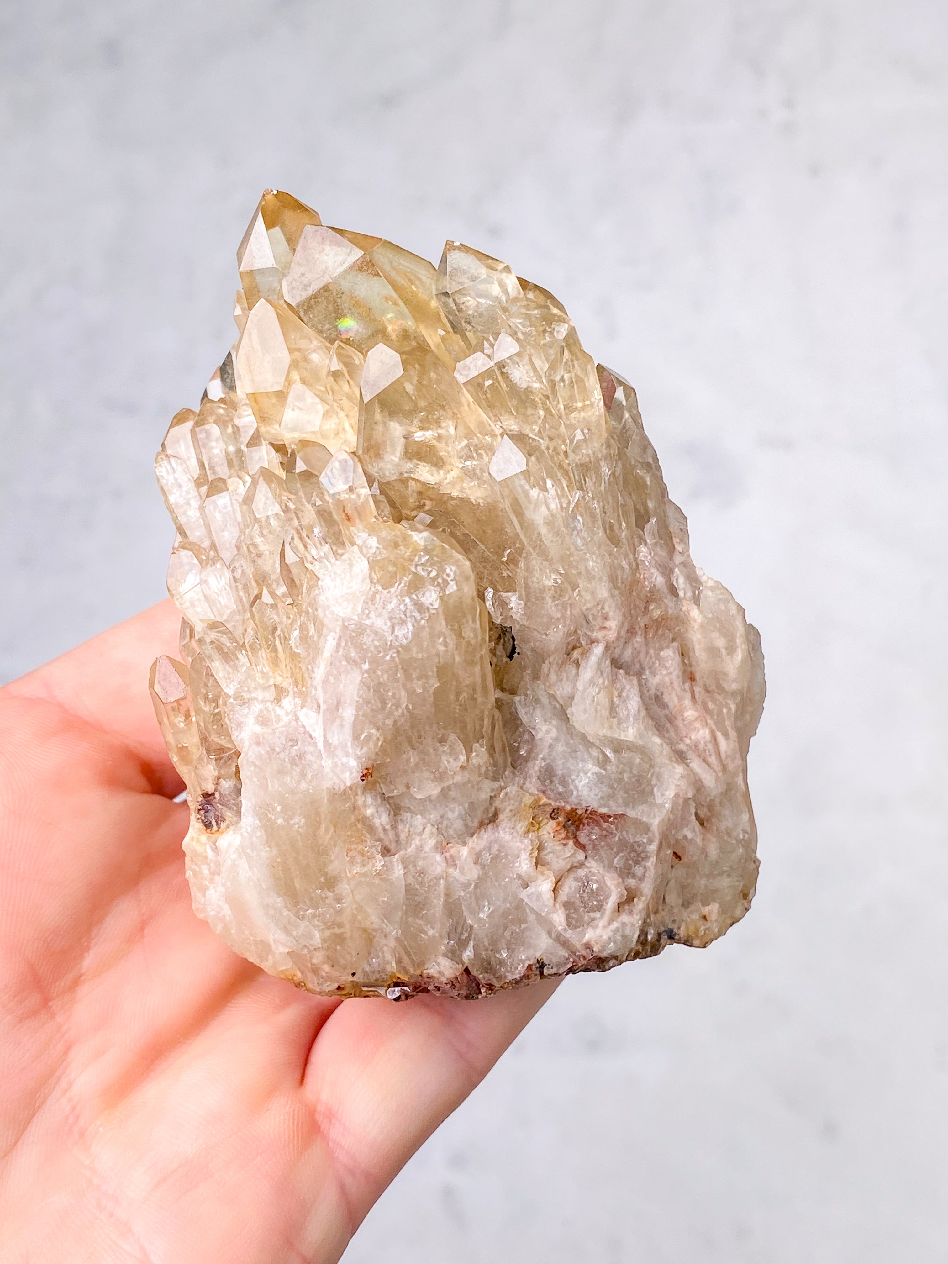 Kundalini Citrin Kluster (nr 43)