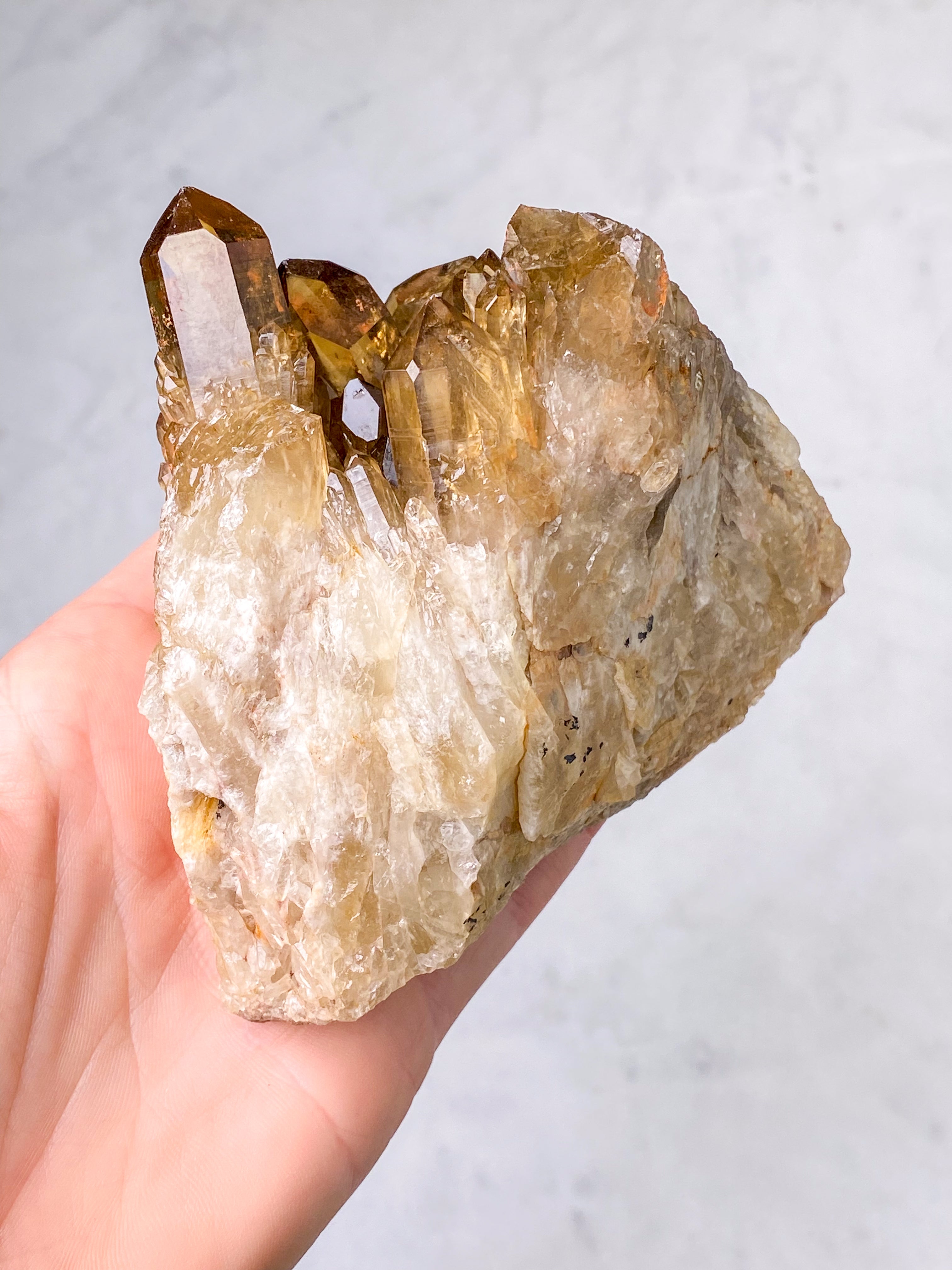 Kundalini Citrin Kluster (nr 45)