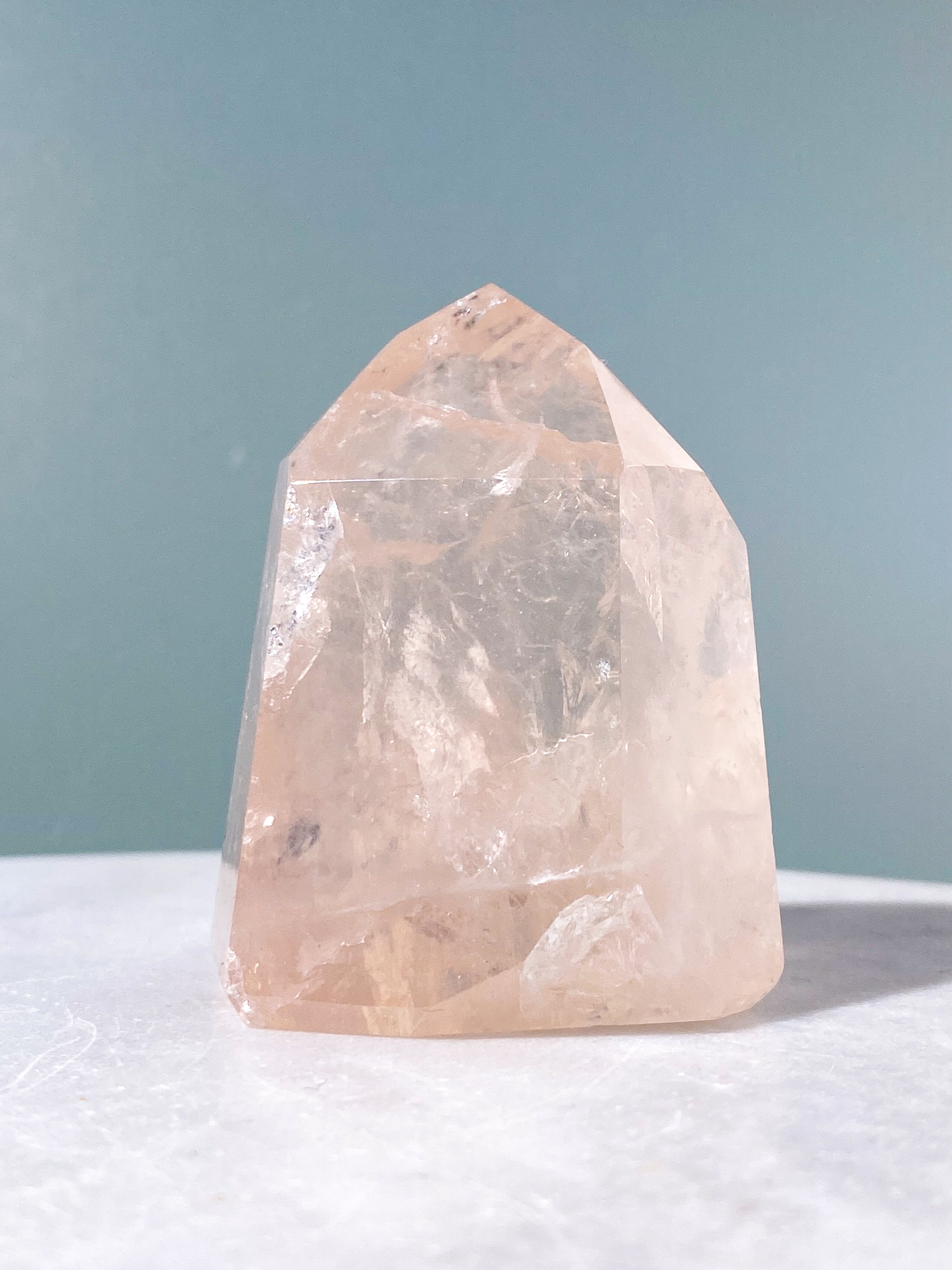 Gemmy rosenkvarts torn (nr 16)