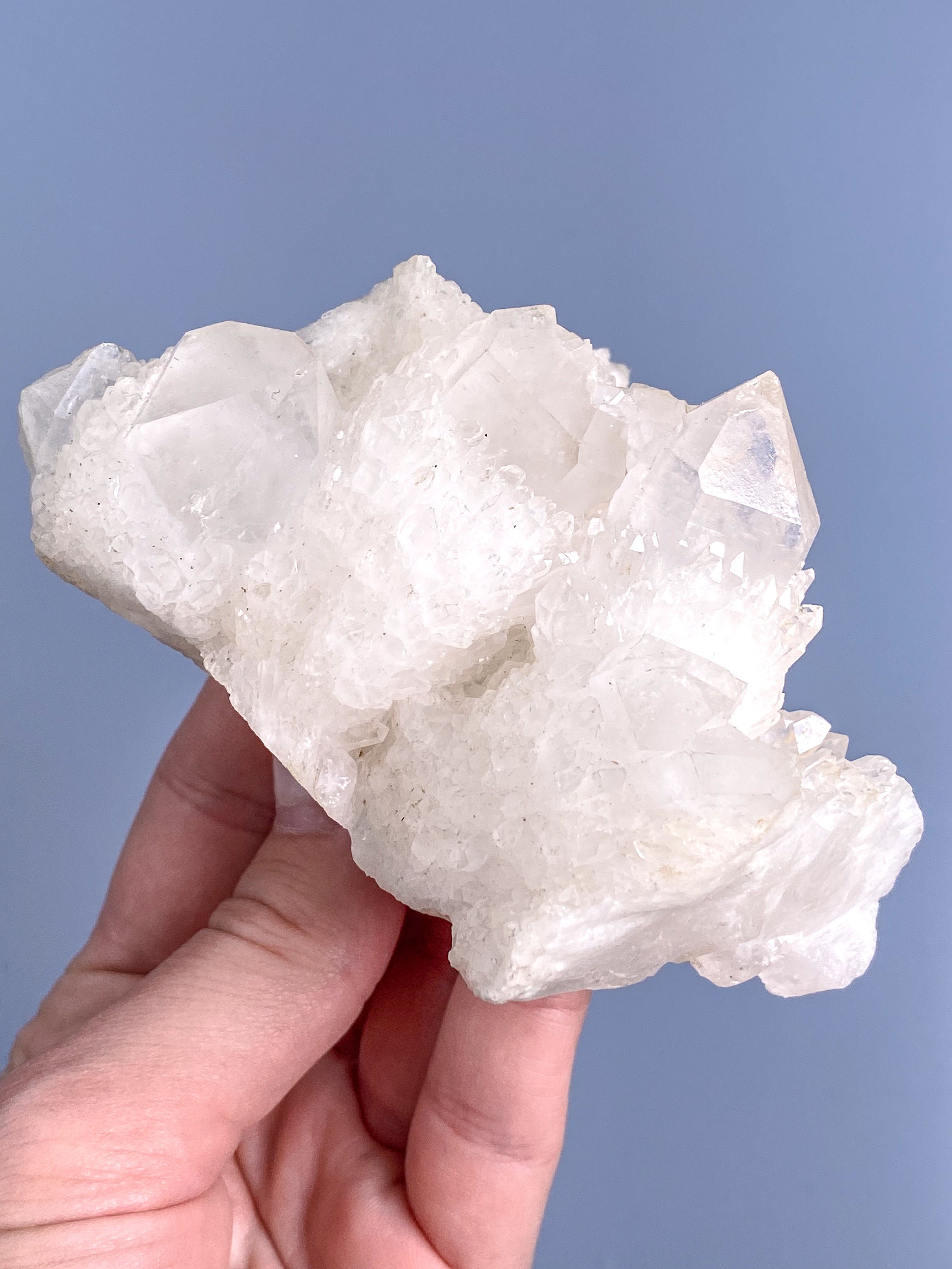 Mountain Crystal Cluster (nr X) Exklusiv kvalitet