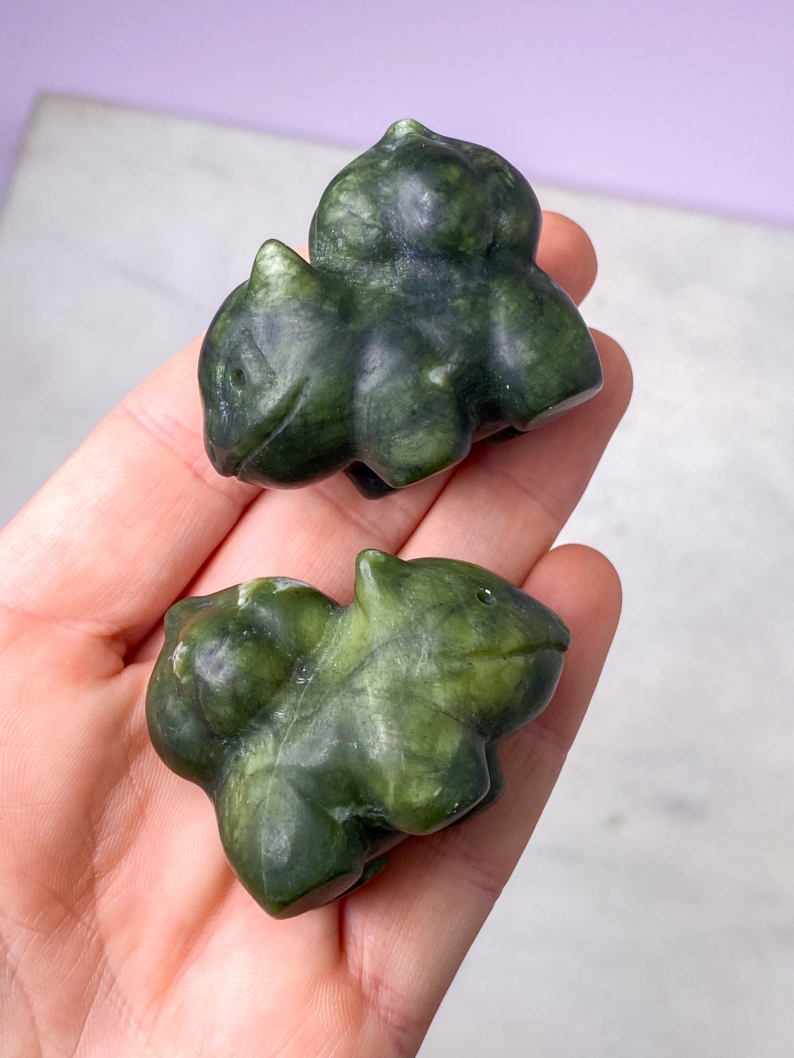 Serpentinsk spöke med pyrit 