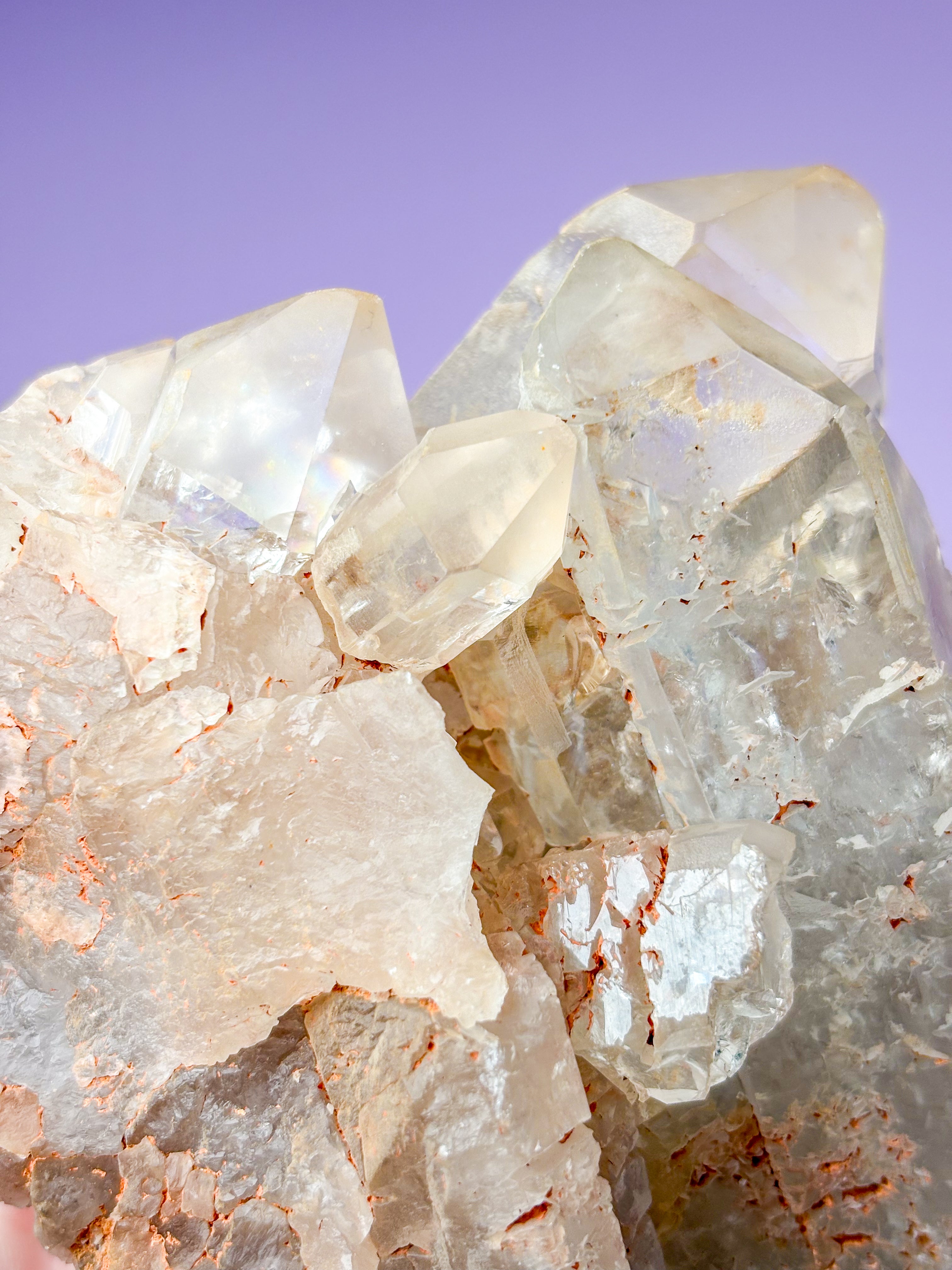 Hematitkvartskluster (nr 1)