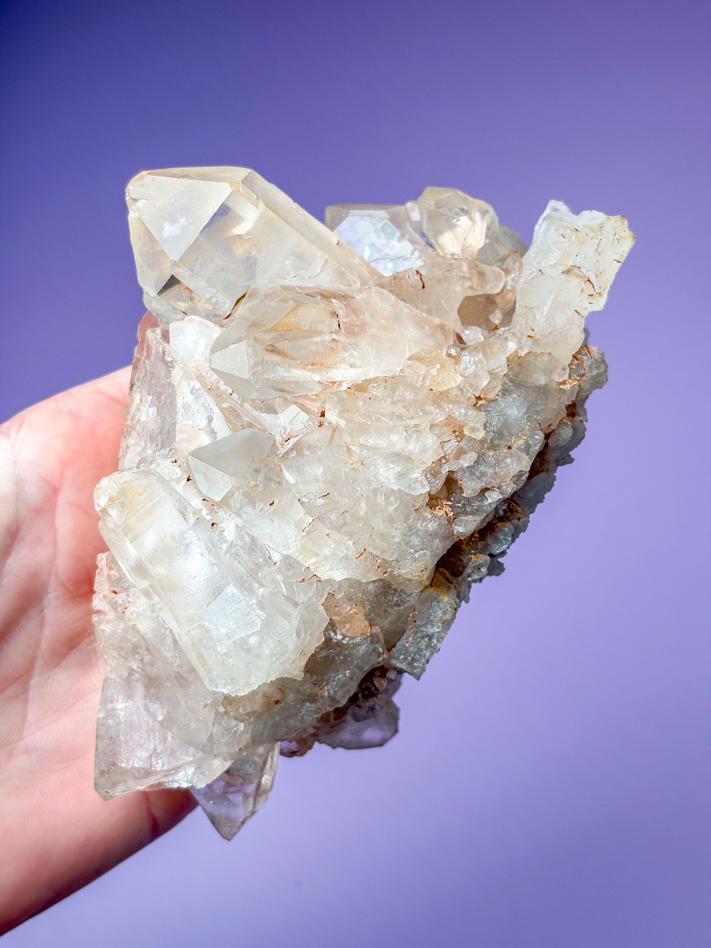 Hematitkvartskluster (nr 1)