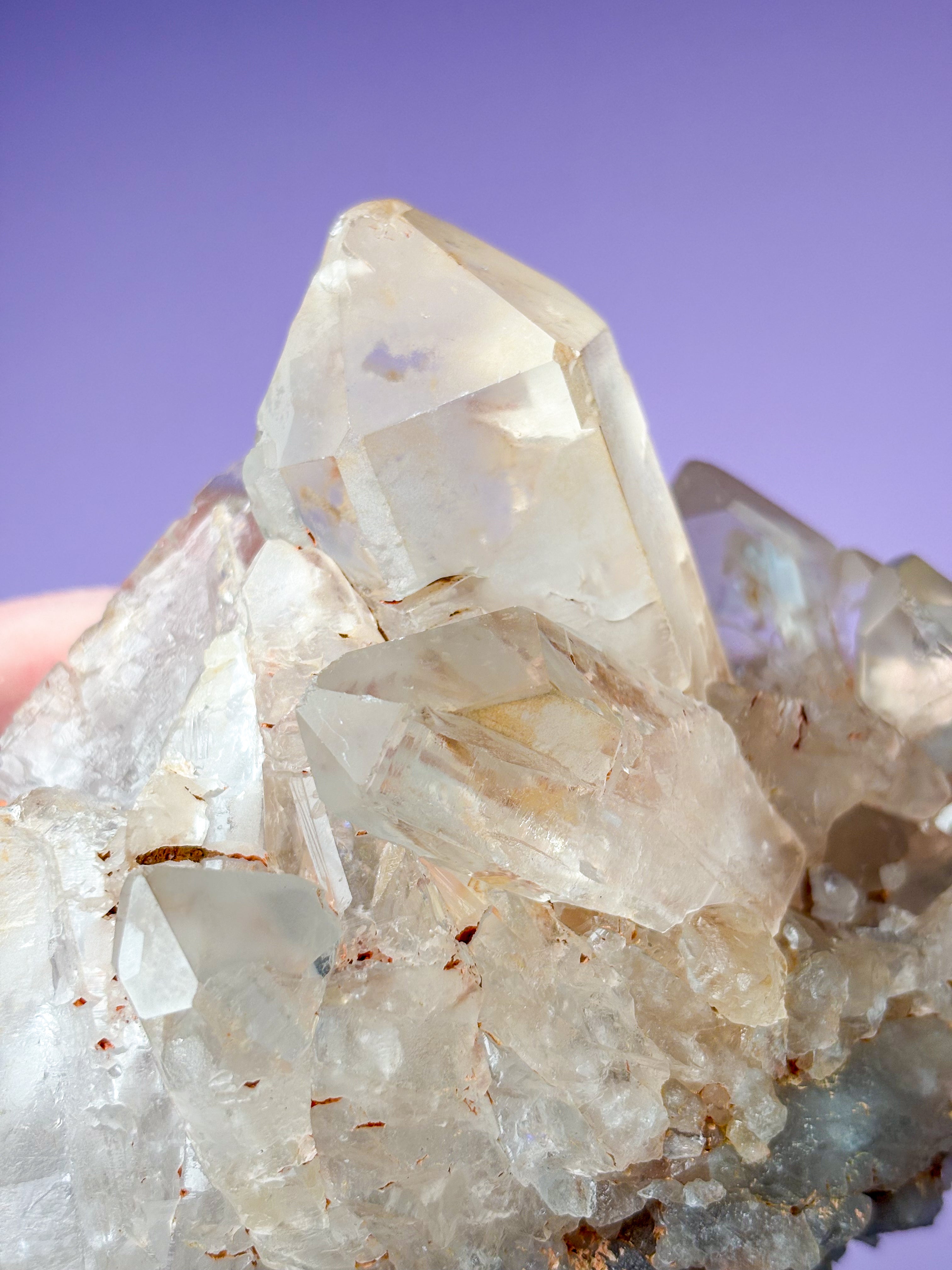 Hematitkvartskluster (nr 1)