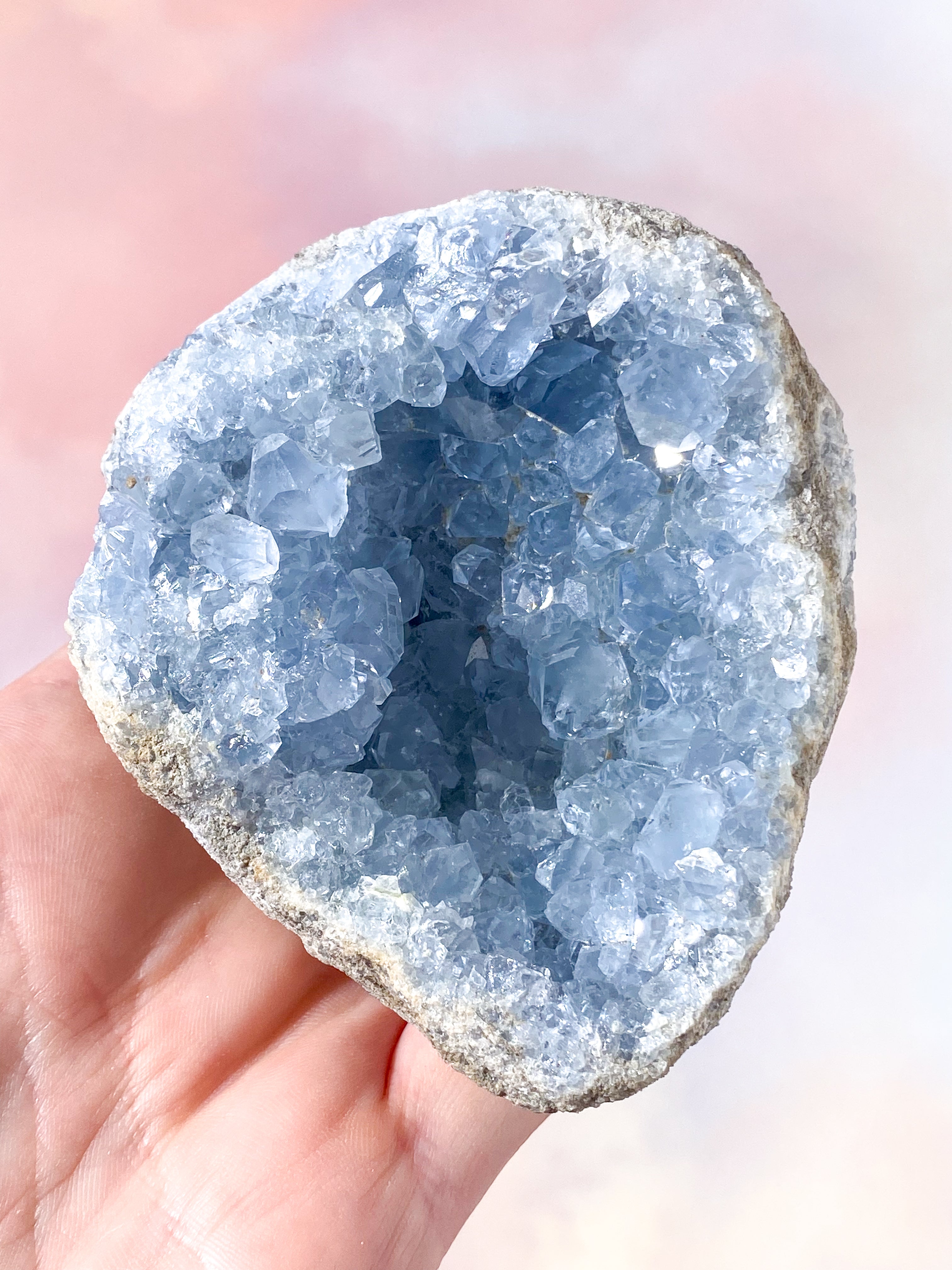 Celestit Geode (Nr. 74)