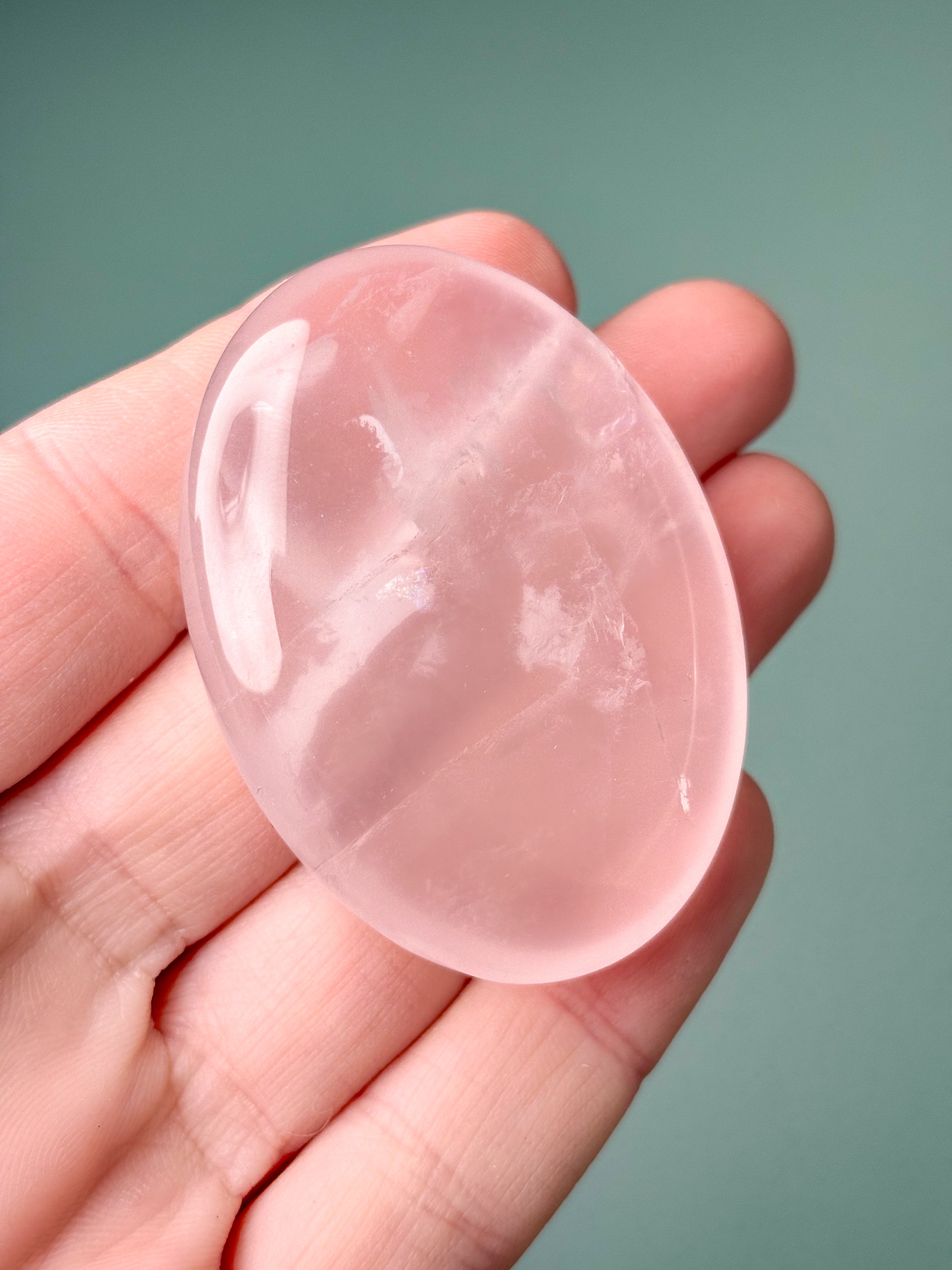 Rosenkvarts Palmsten (nr 22) Exklusiv kvalitet