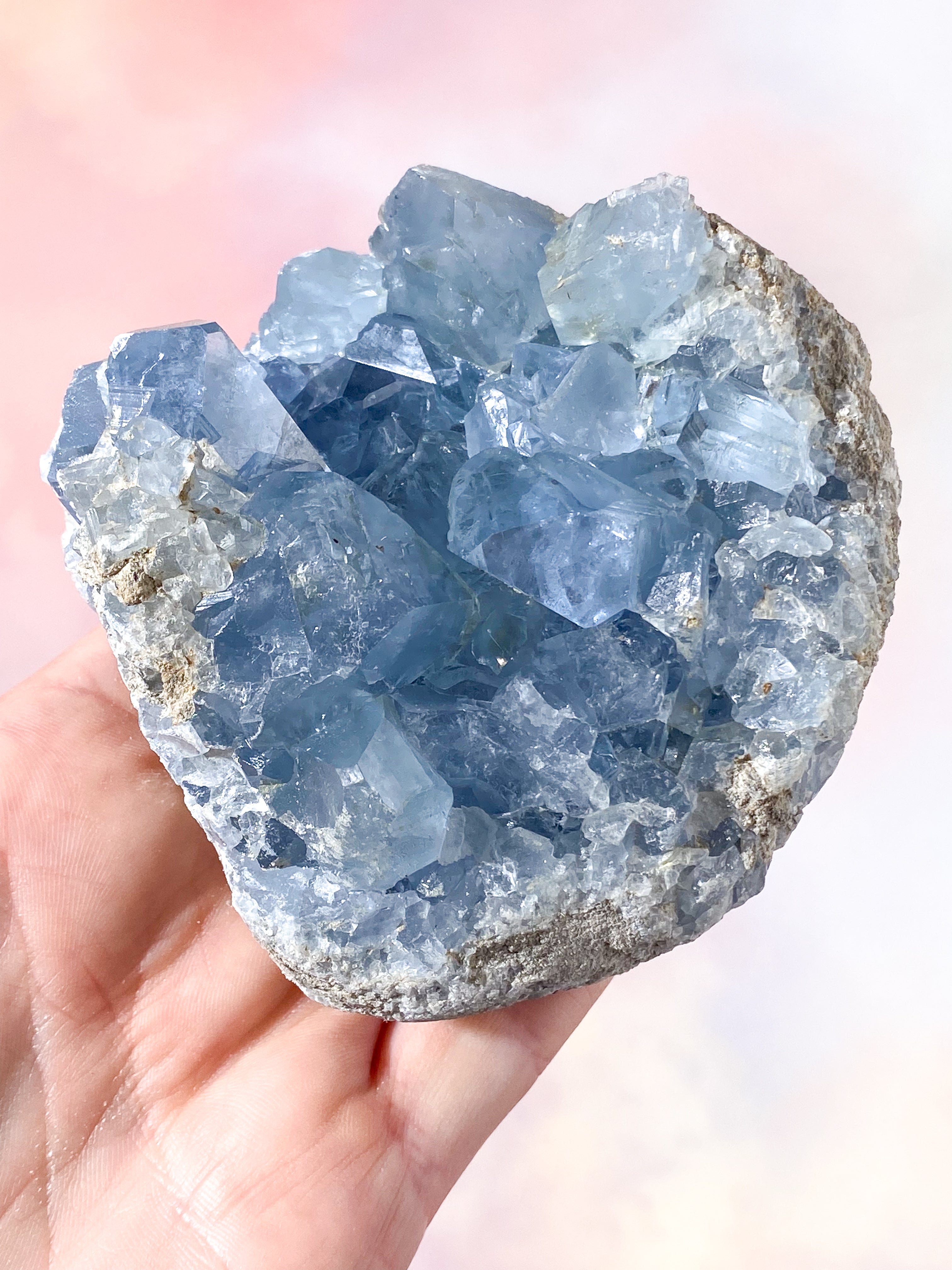 Celestit Geode (Nr. 77)
