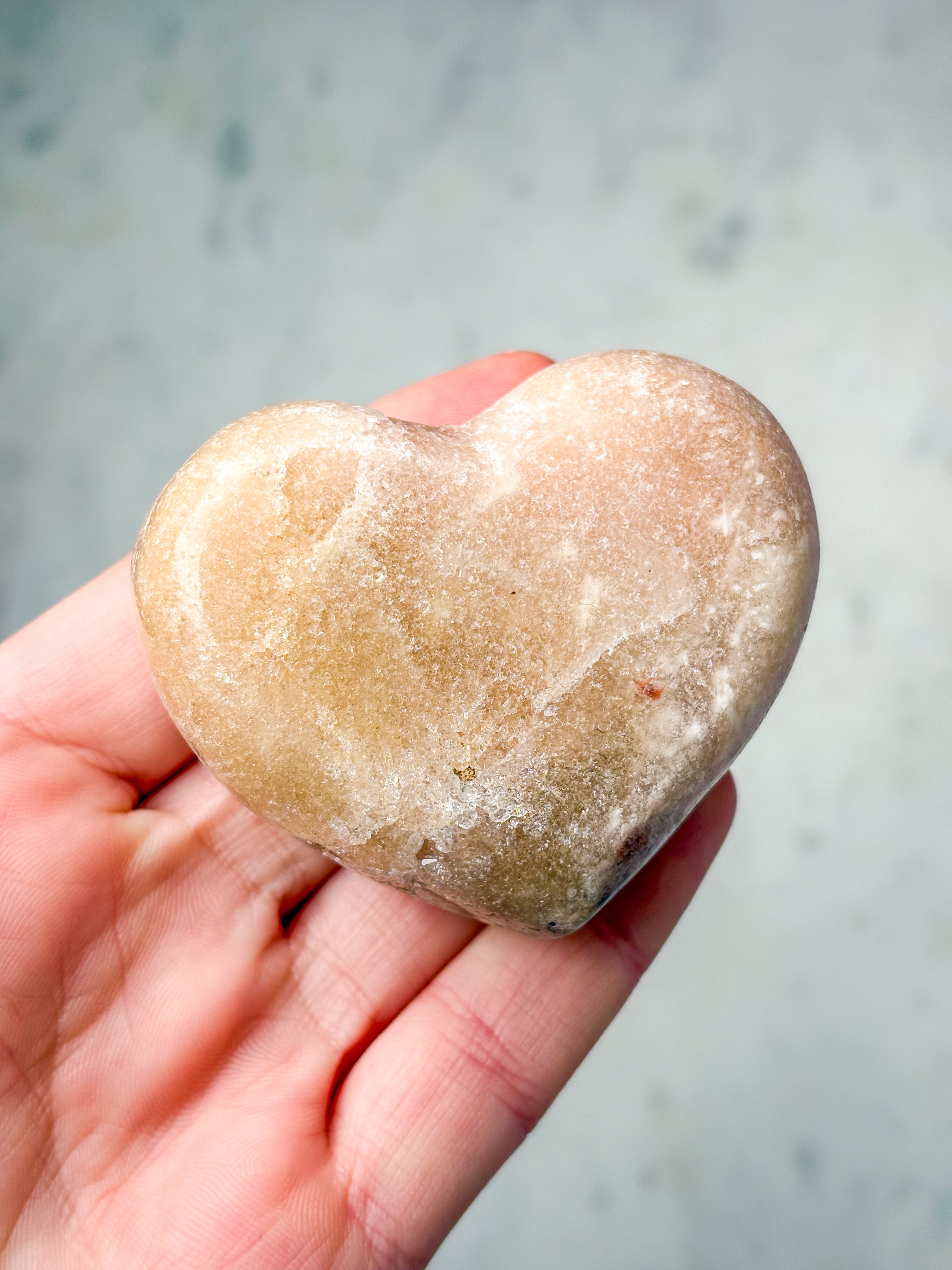 Rosa ametisthjärta (nr 7)