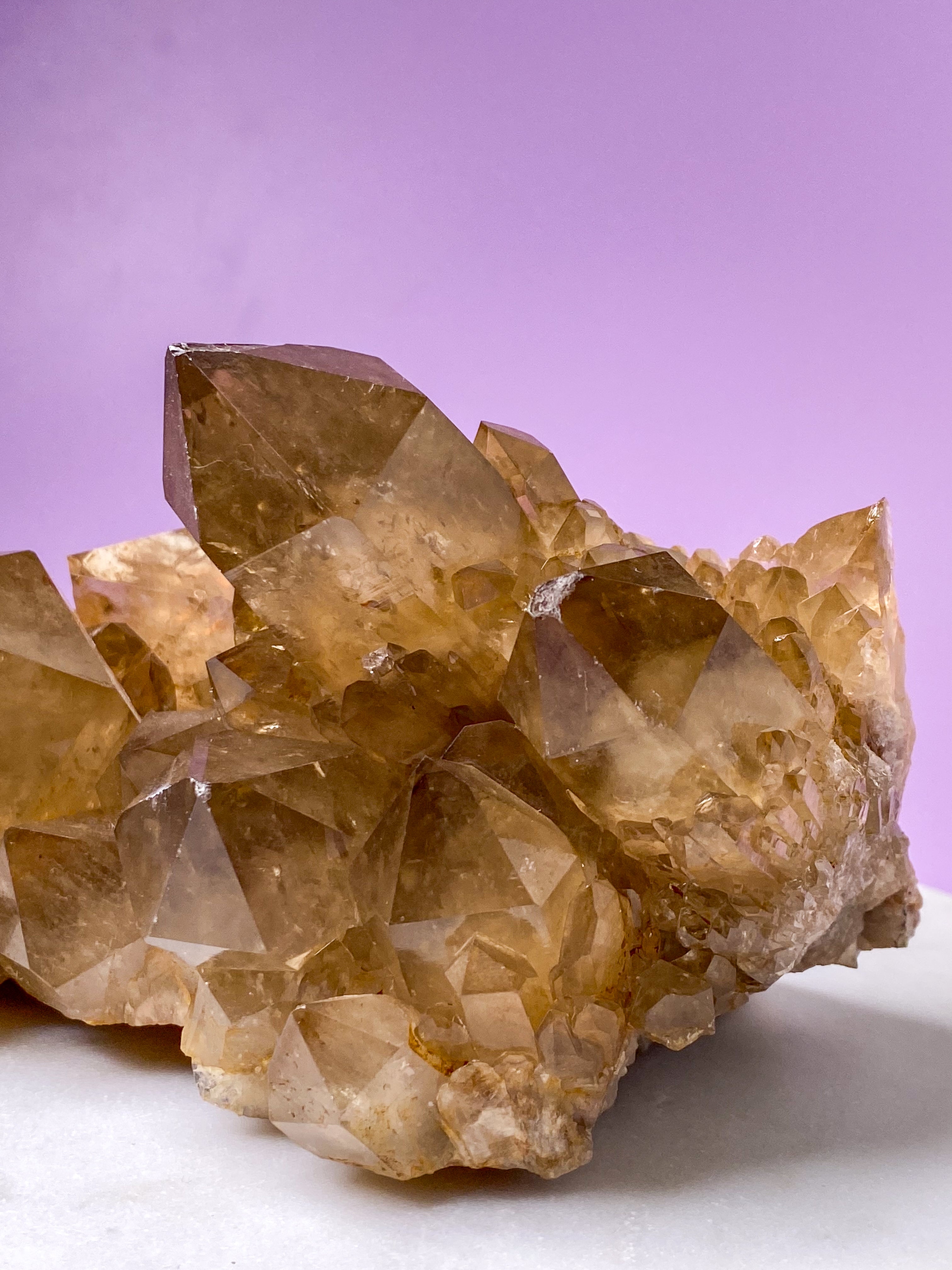 Jätte Kundalini Citrin Kluster (nr 2)