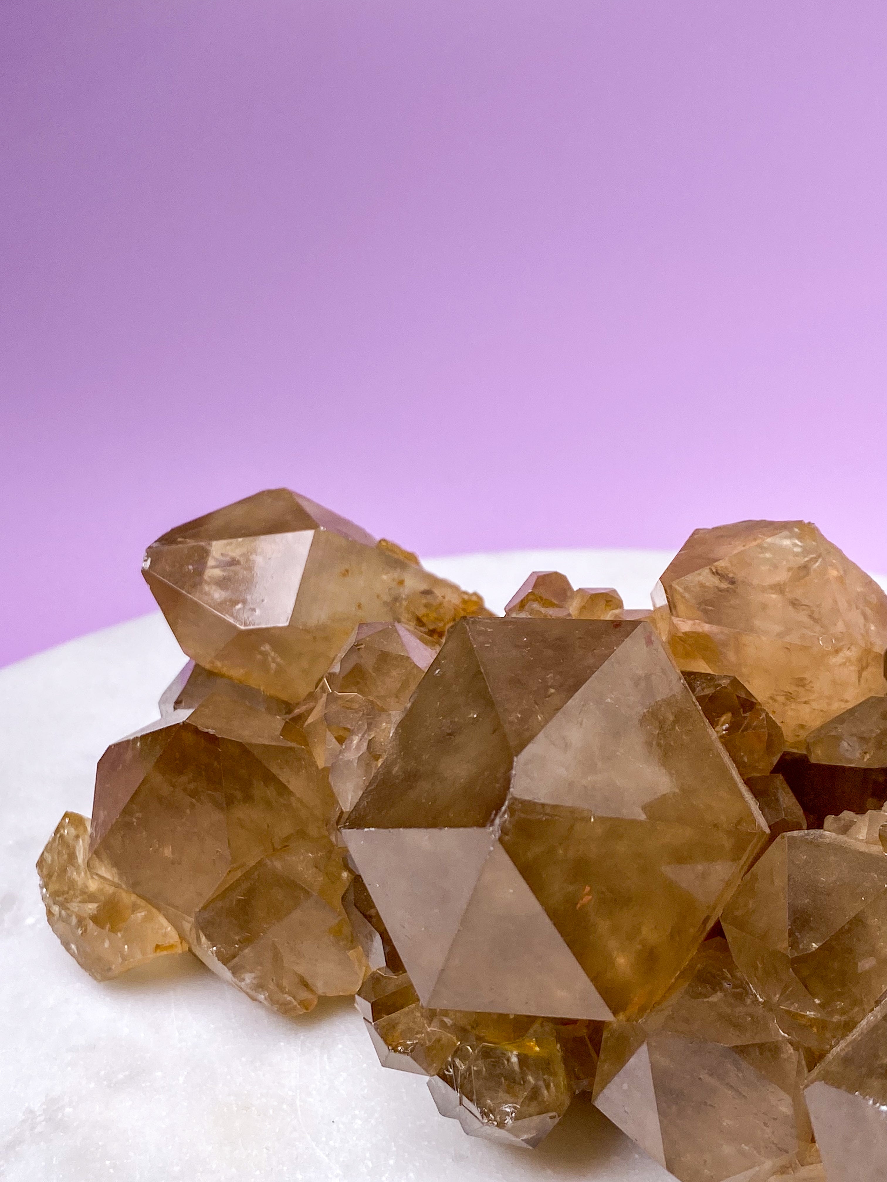 Jätte Kundalini Citrin Kluster (nr 2)