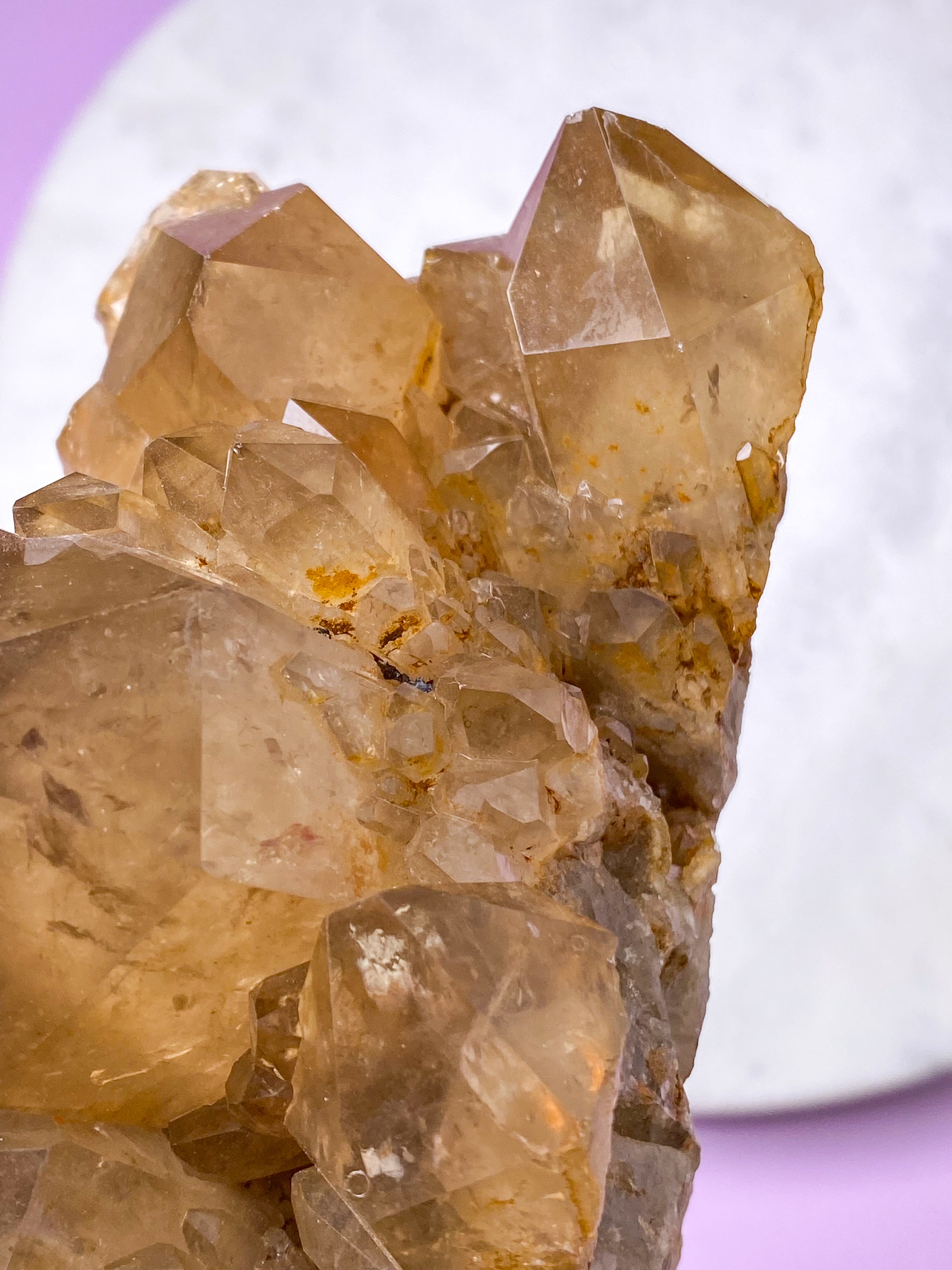 Jätte Kundalini Citrin Kluster (nr 2)