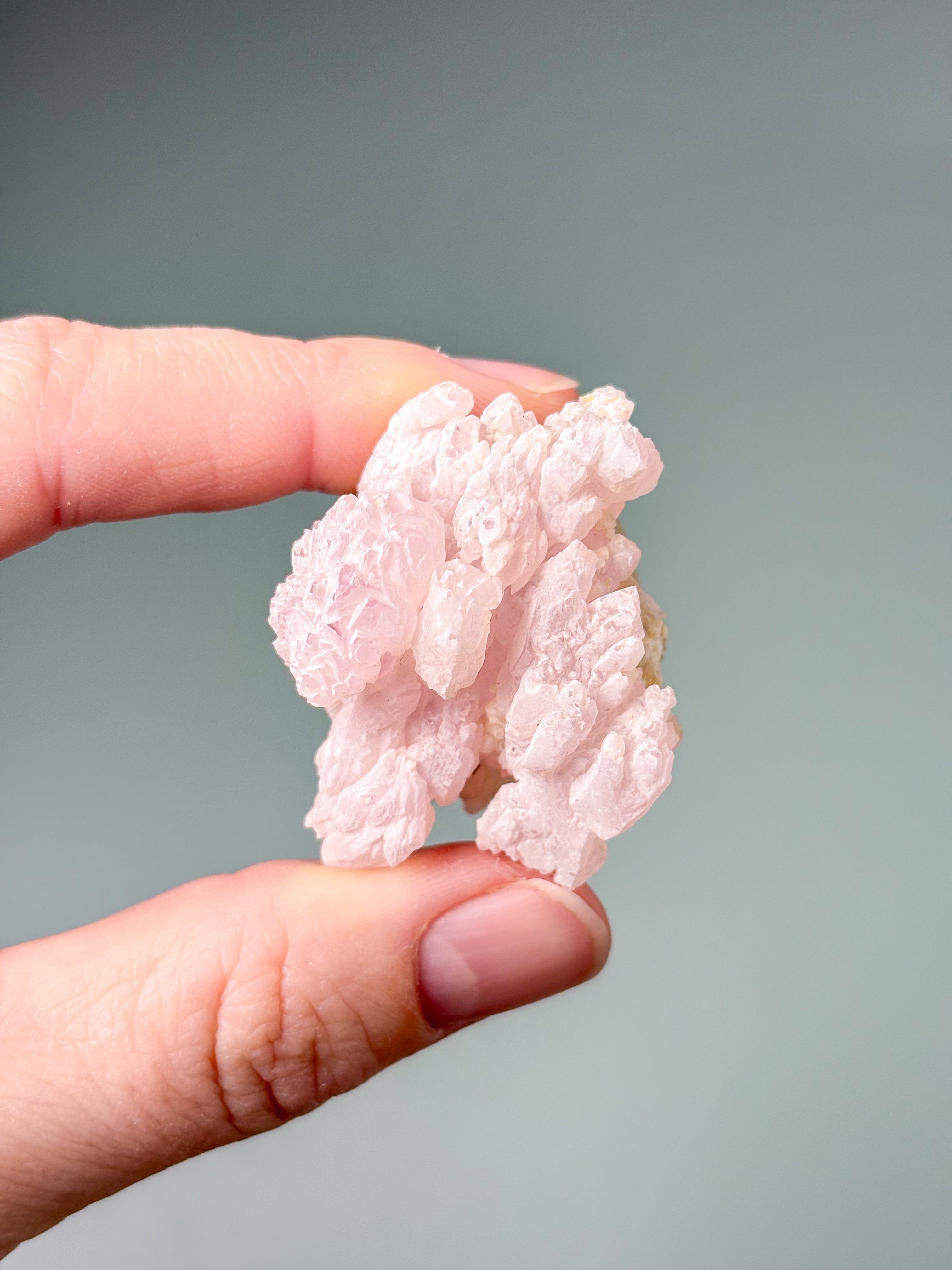 Kristalliserad rosenkvarts exklusiv kvalitet (nr 7)