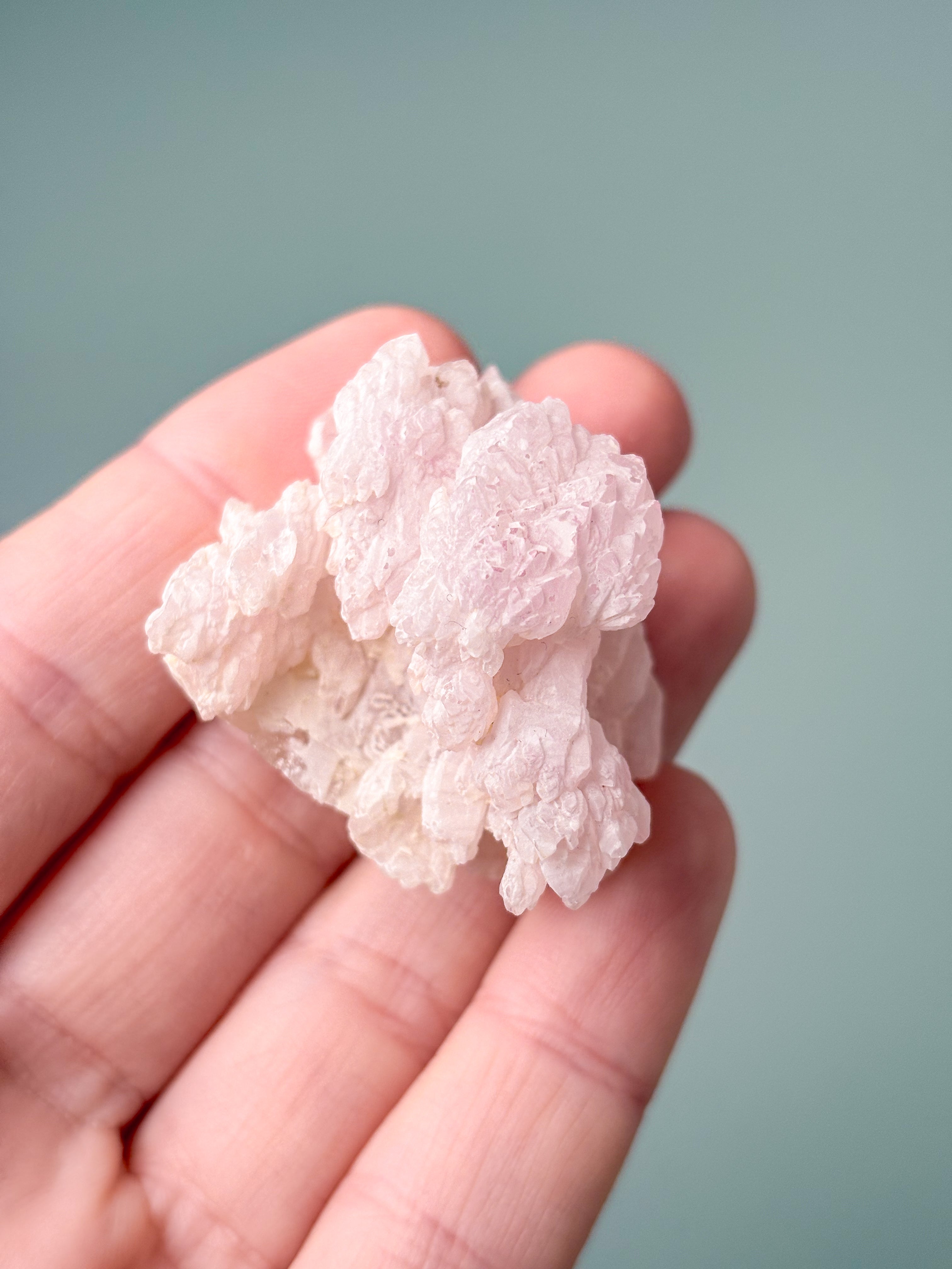 Kristalliserad rosenkvarts exklusiv kvalitet (nr 7)