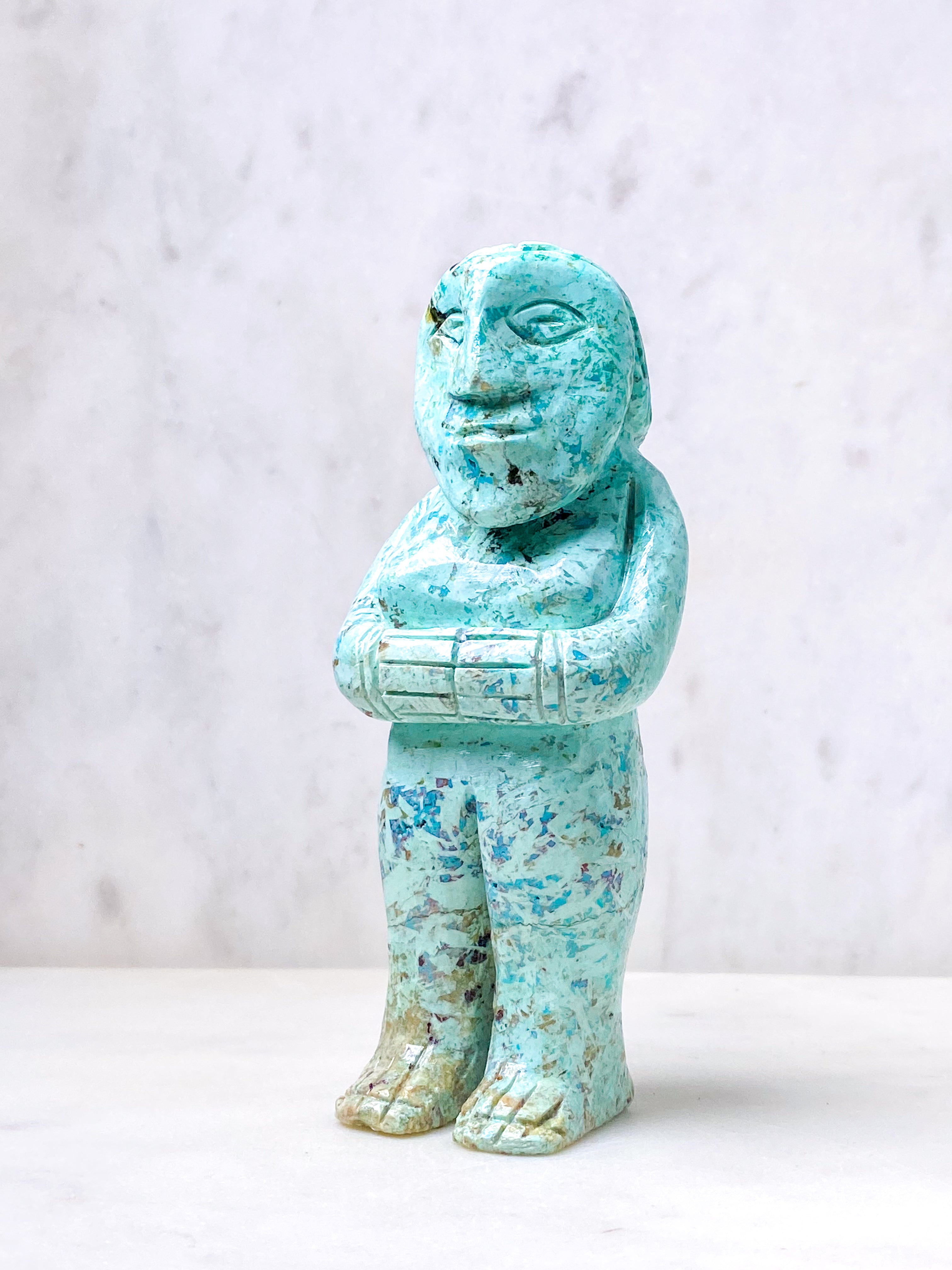 Chrysocolla Pachamama (Nr. 3)