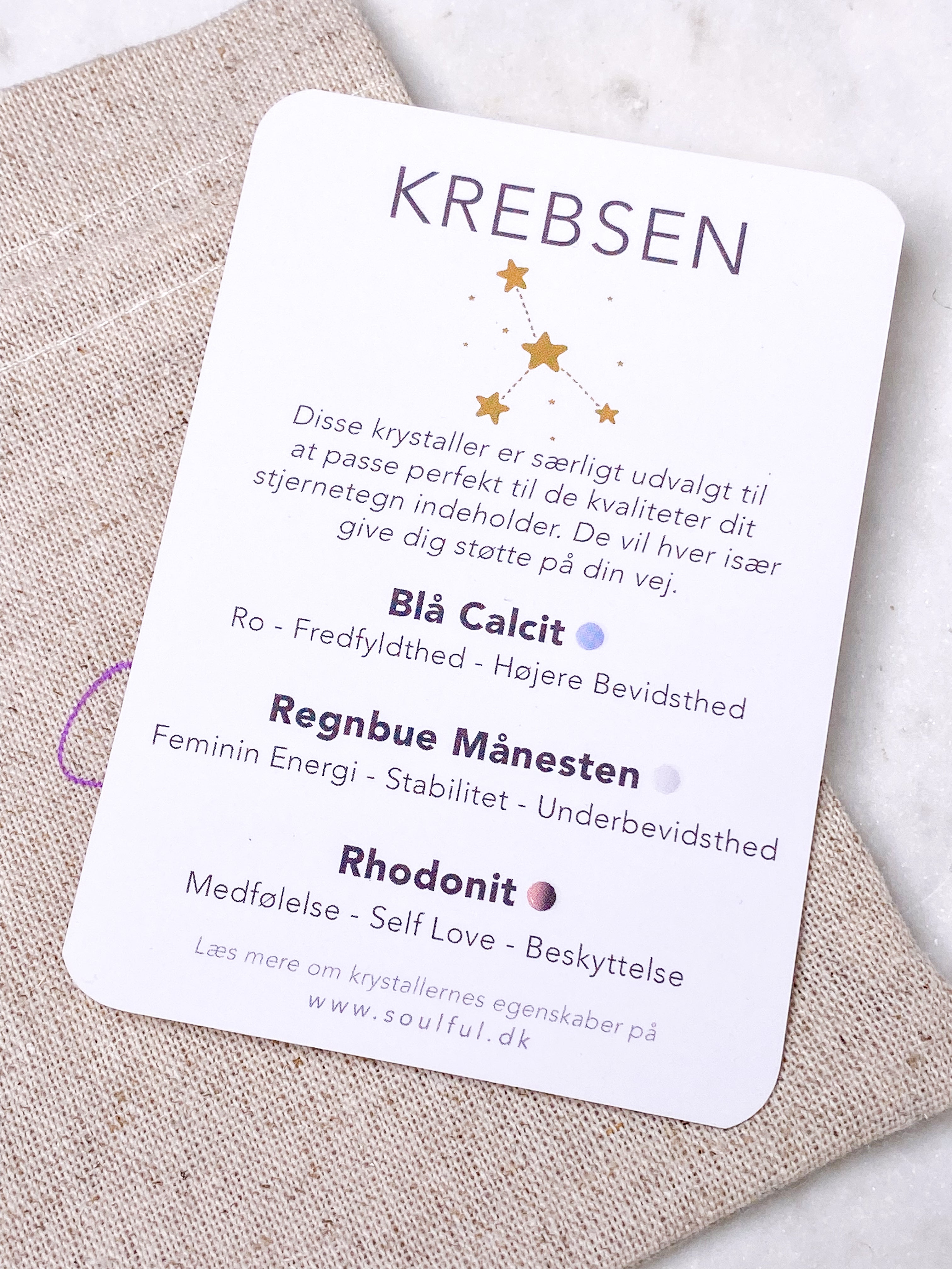 Zodiac undertecknar - Krebsen.