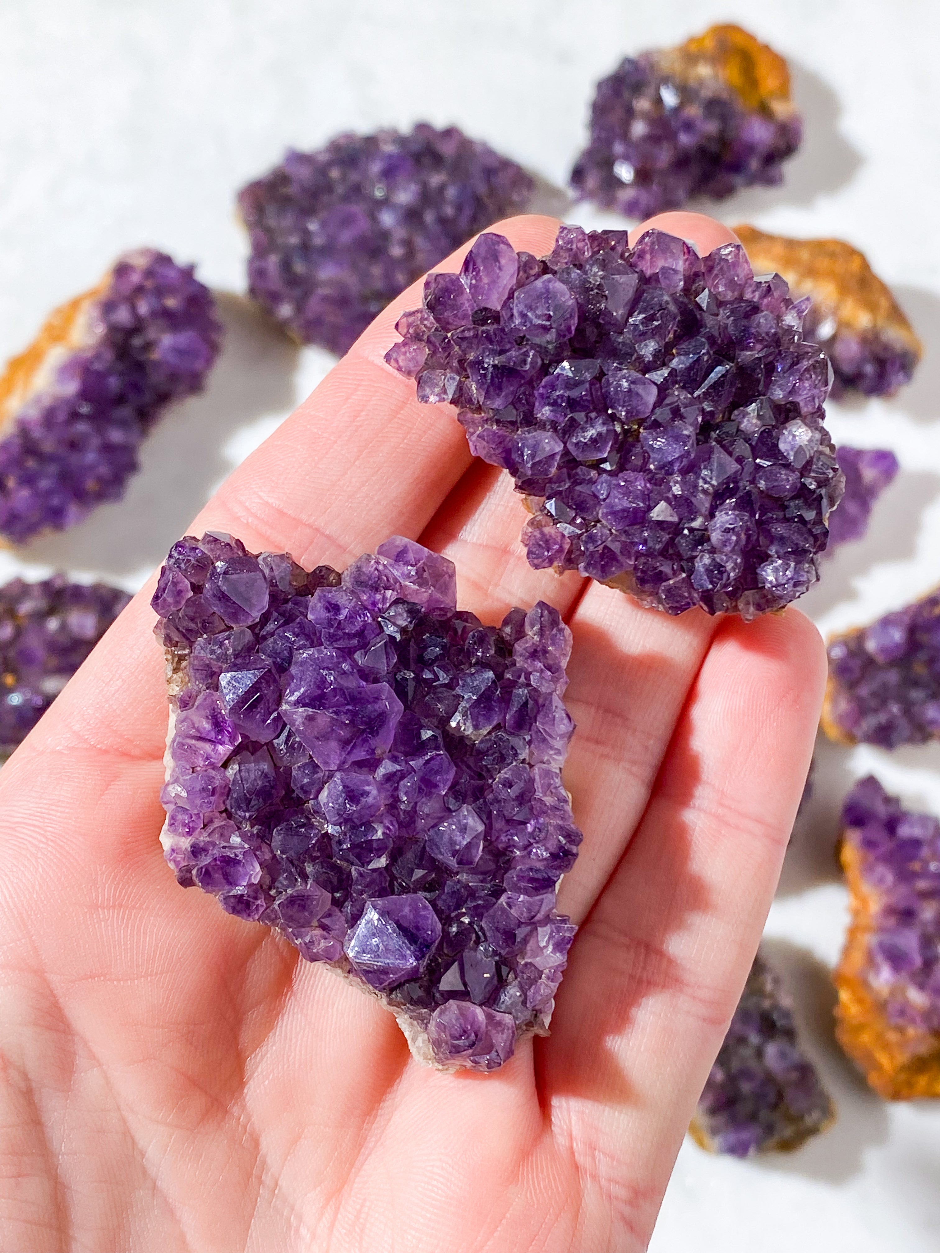 Sydafrikansk ametistkluster