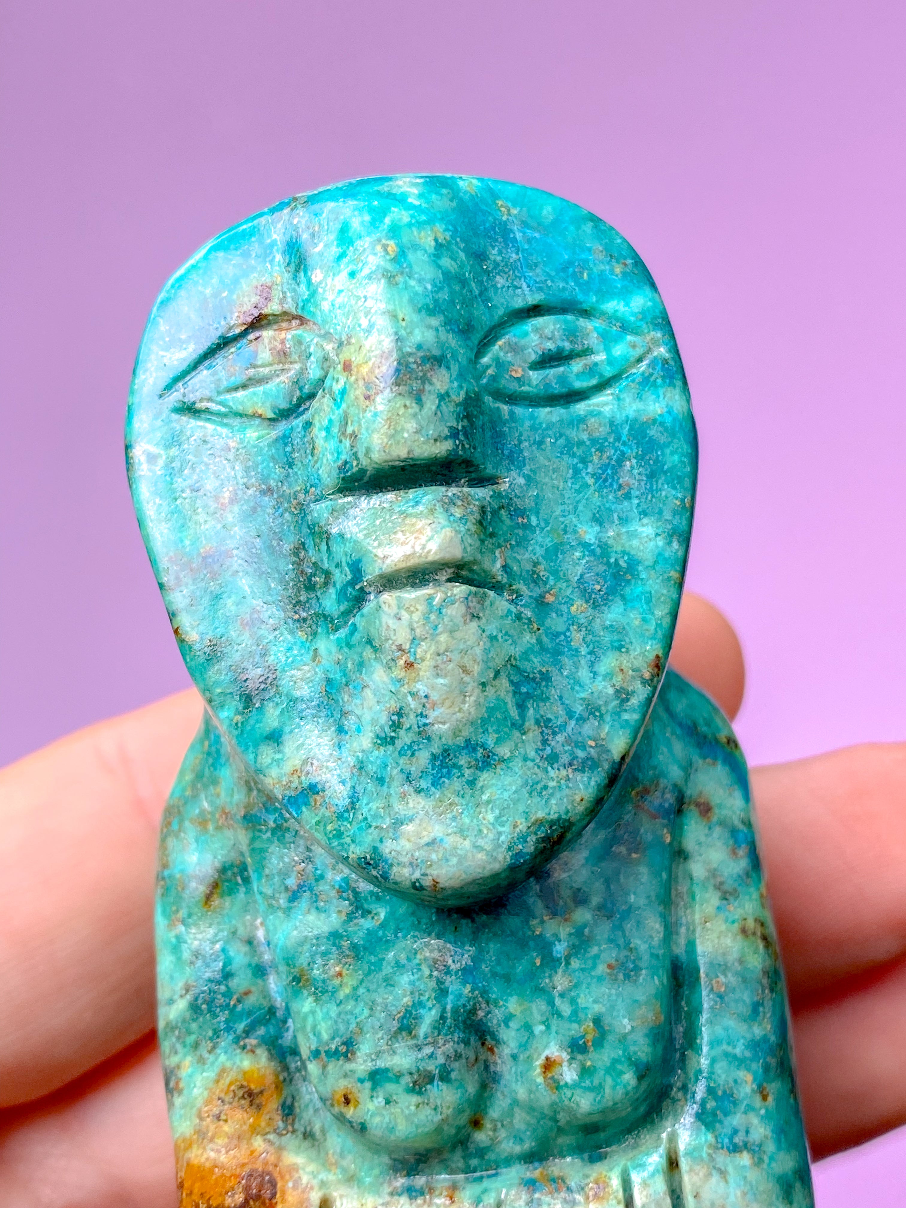 Chrysocolla Pachamama (Nr. 18)