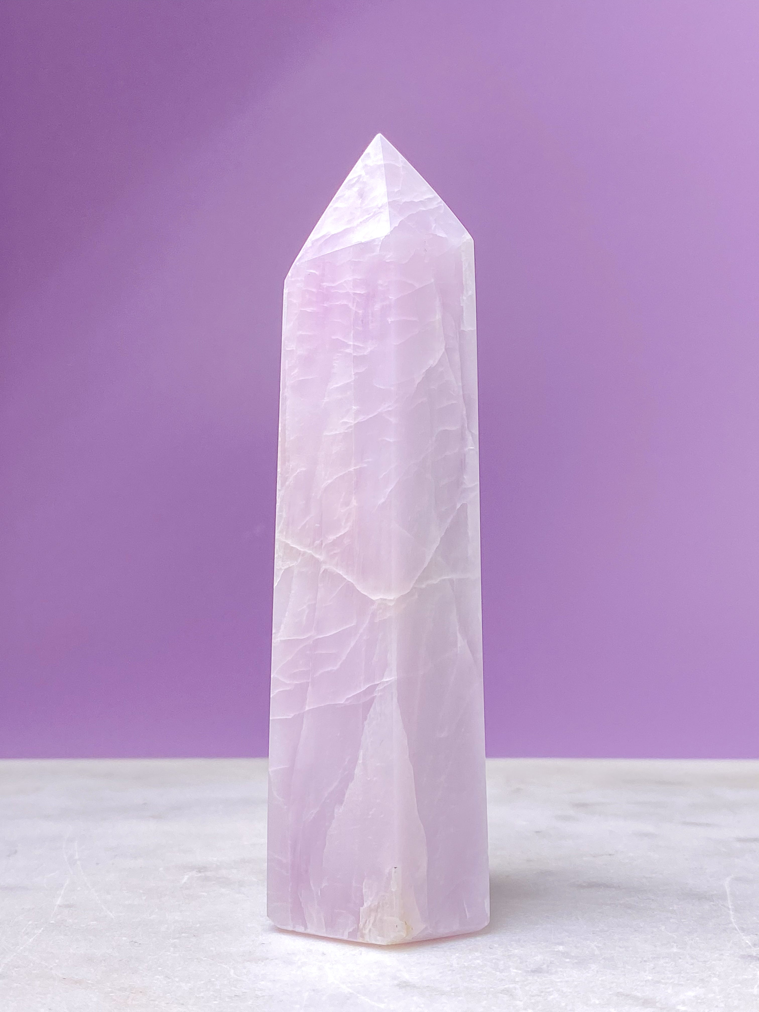 Kunzit polerad (hög kvalitet)