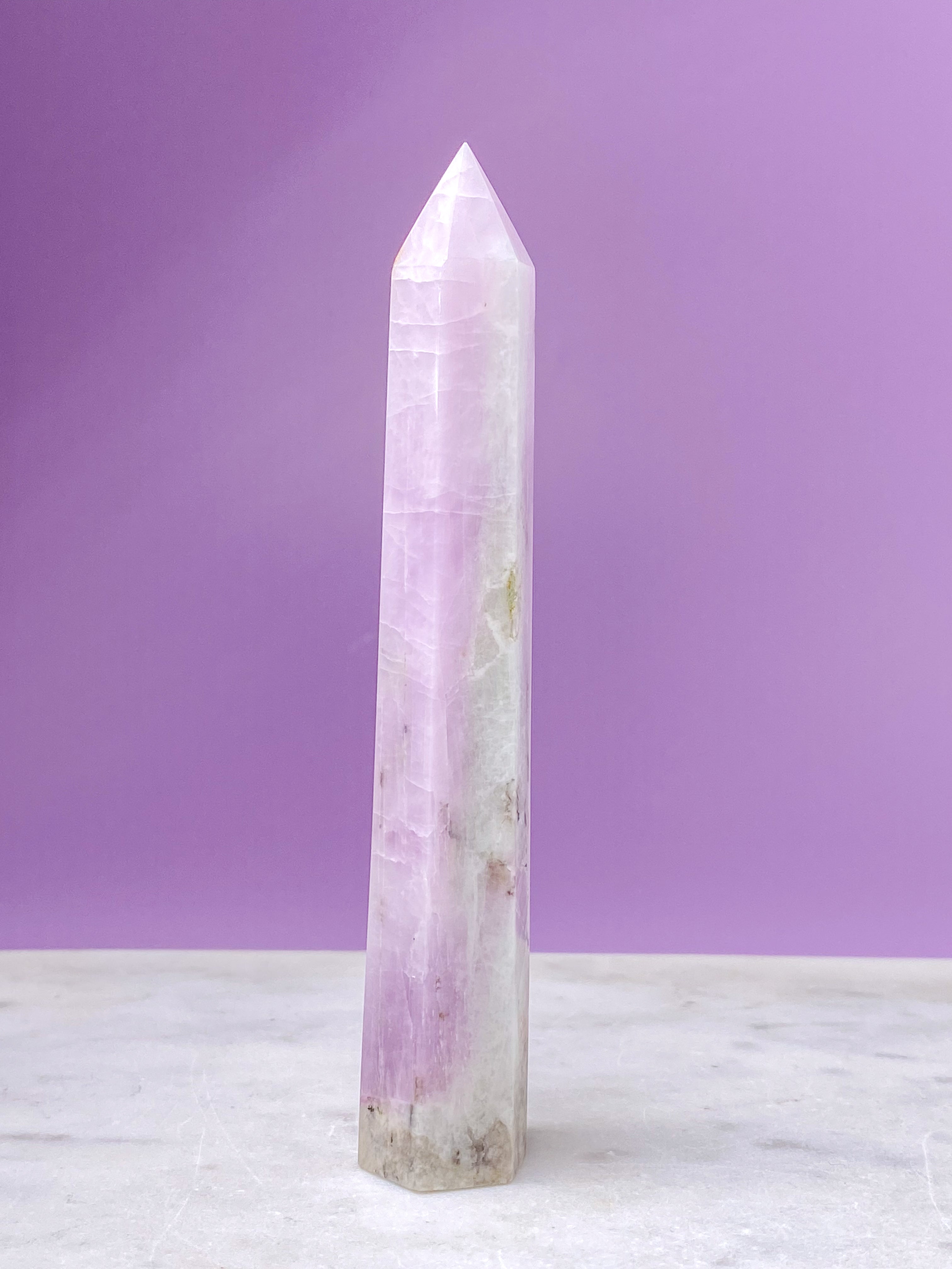 Kunzit polerad (hög kvalitet)