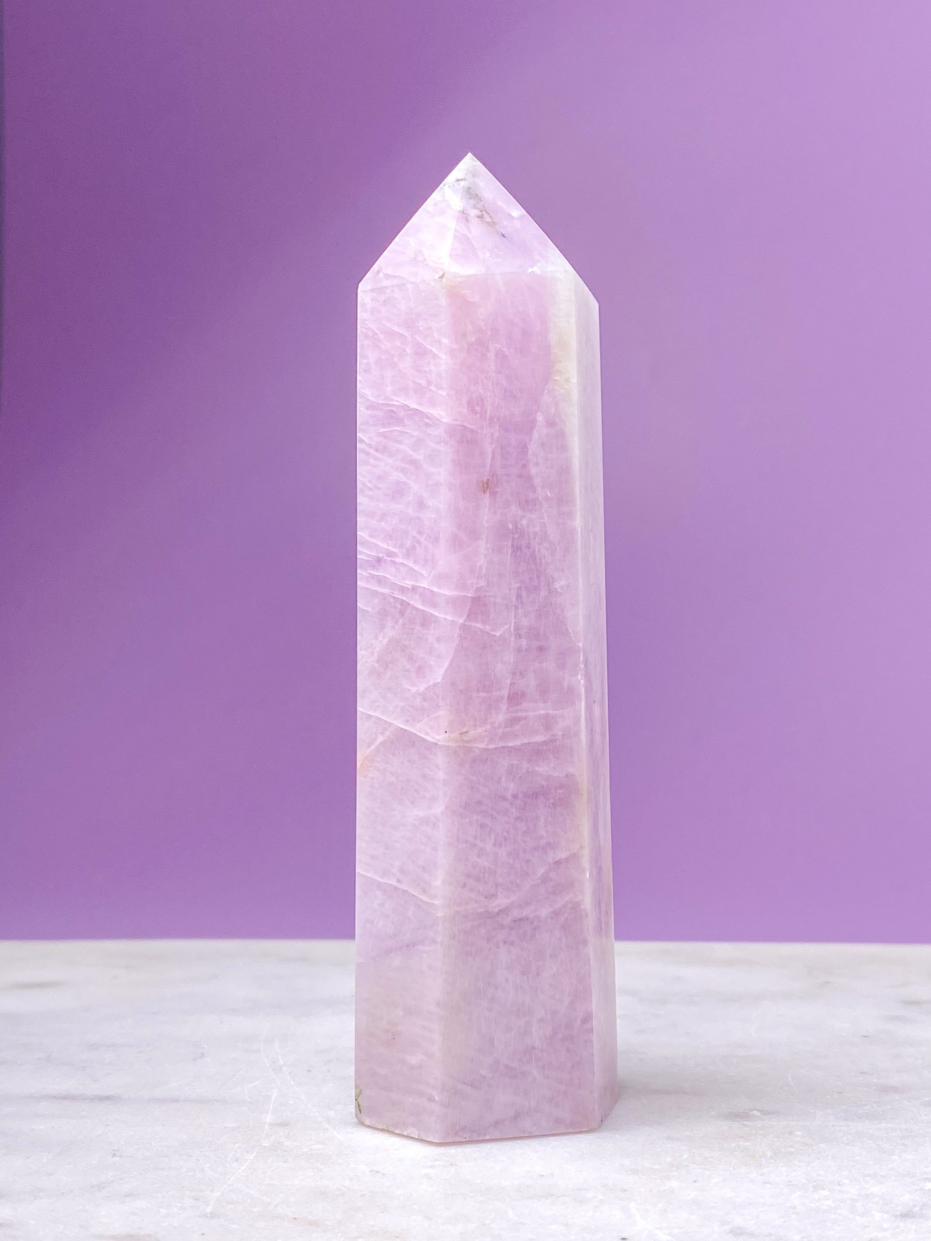 Kunzit polerad (hög kvalitet)