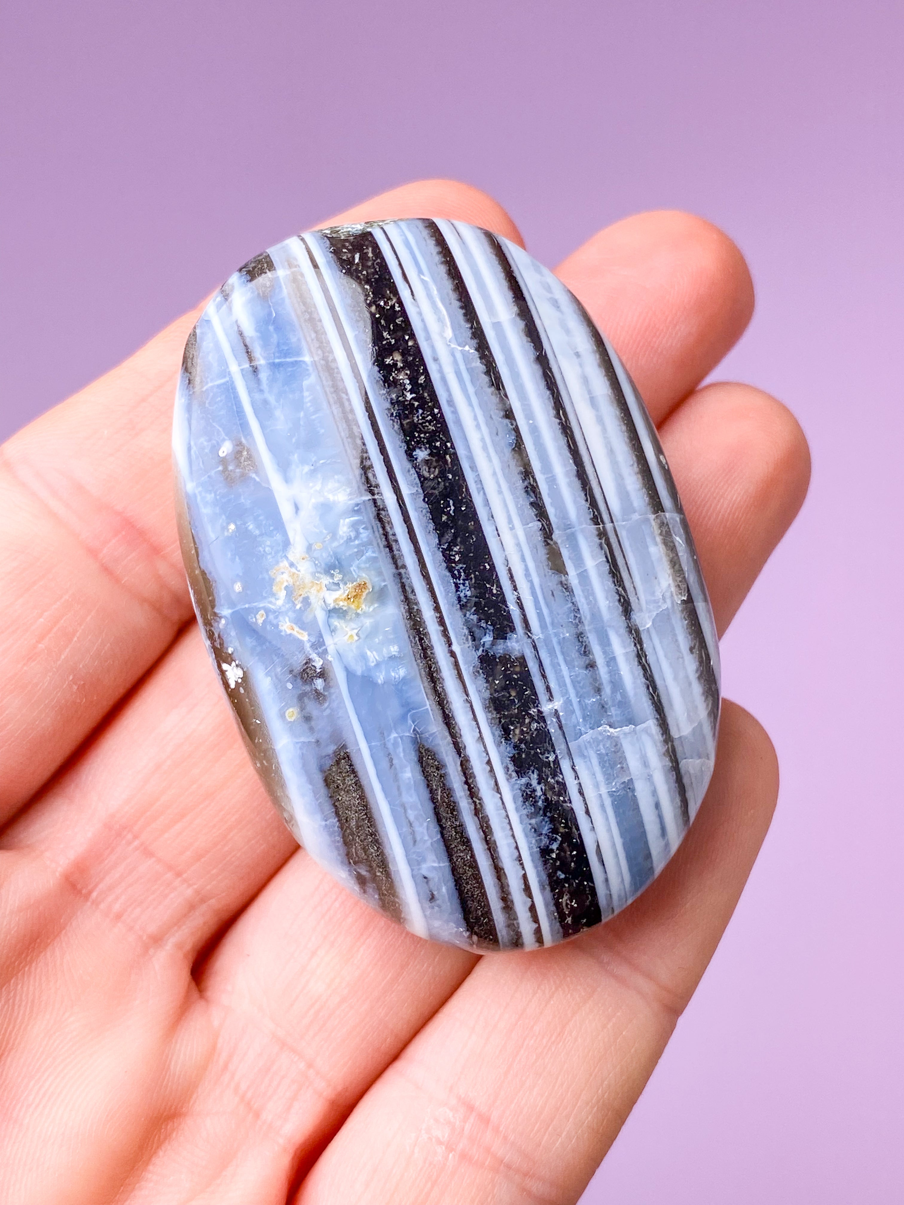 Blå Opal Palmstone (Nr. 2)