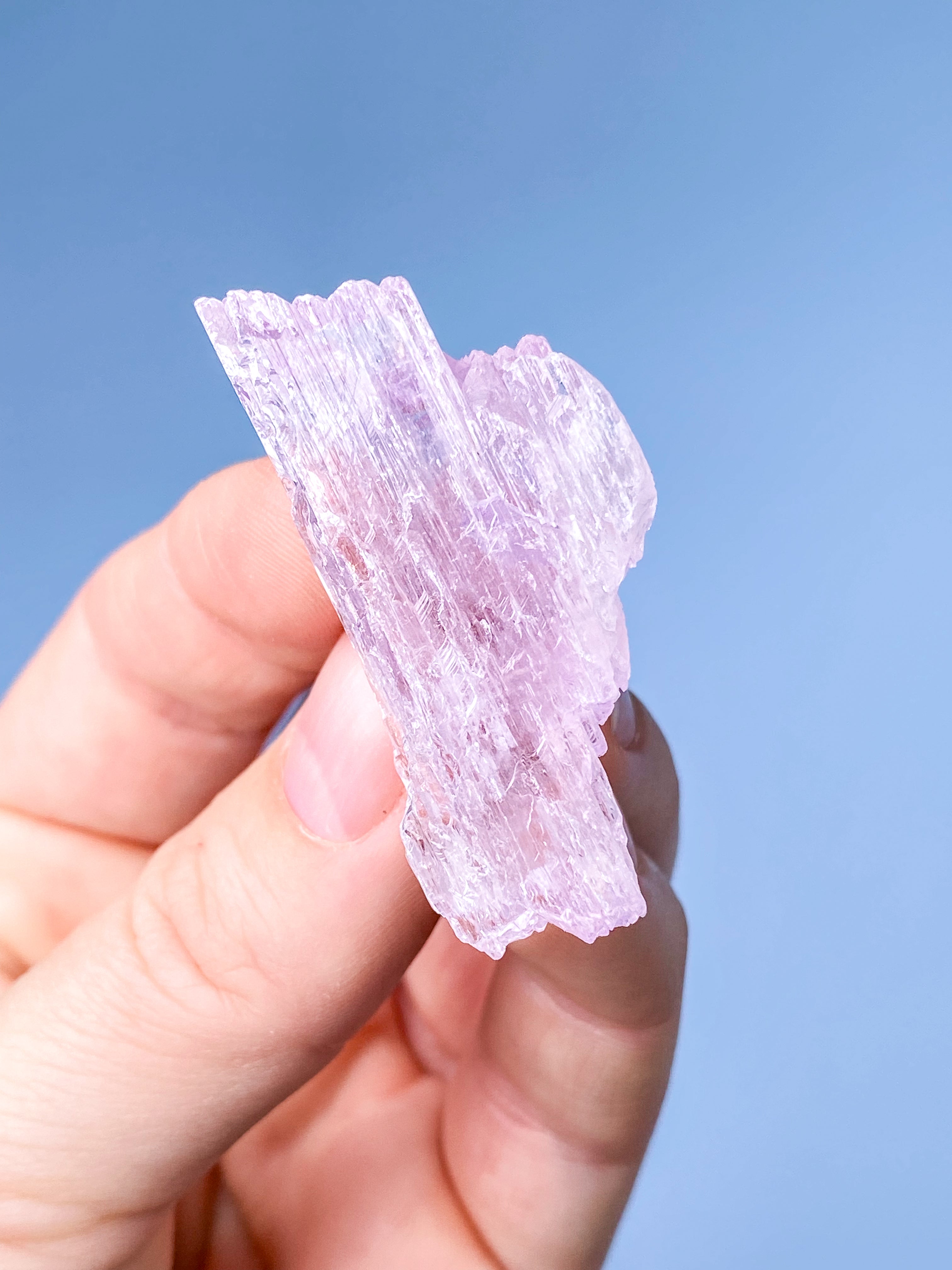 Kunzite Raw (nr 12) Exklusiv kvalitet