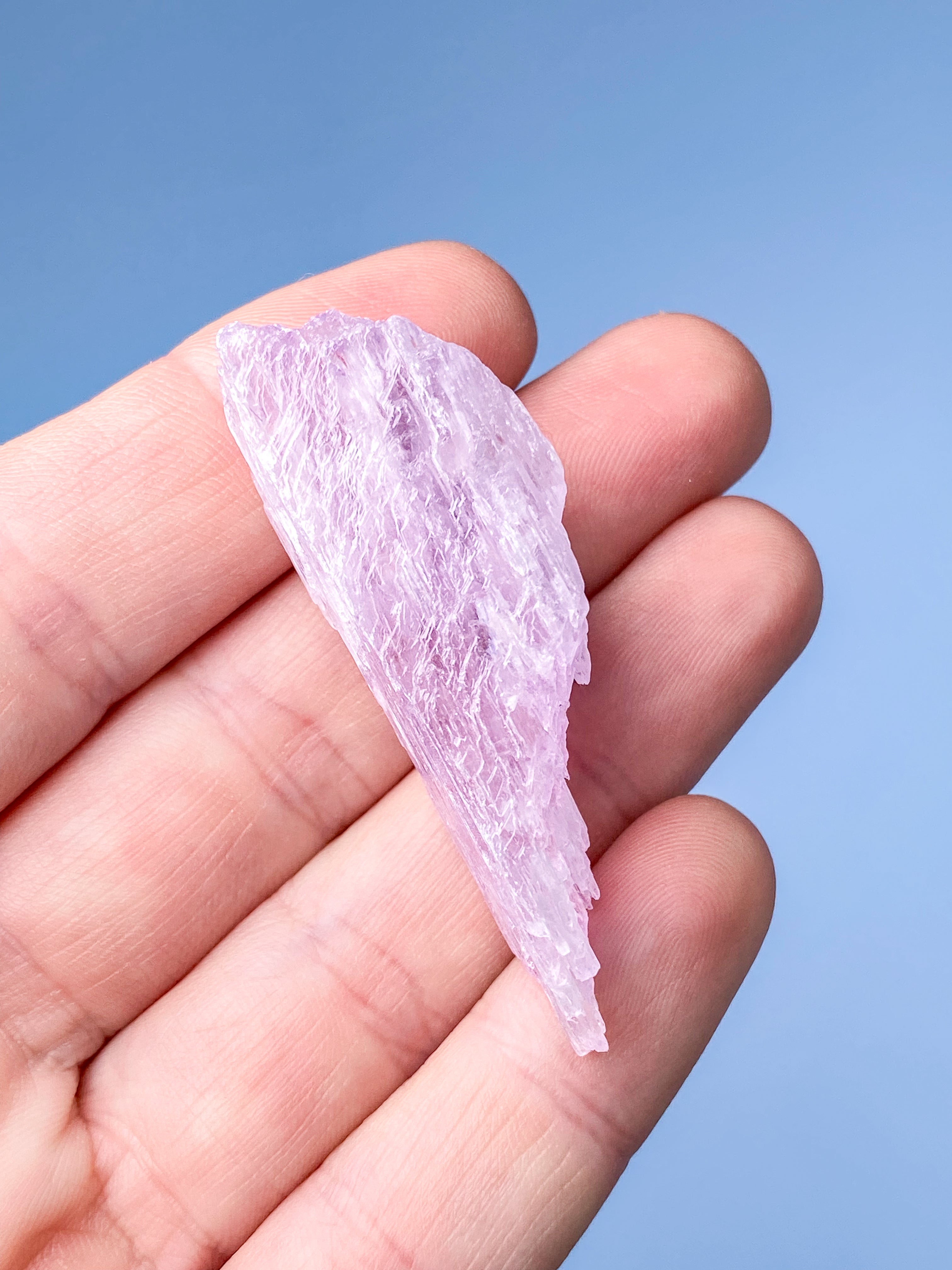 Kunzite Raw (nr 12) Exklusiv kvalitet