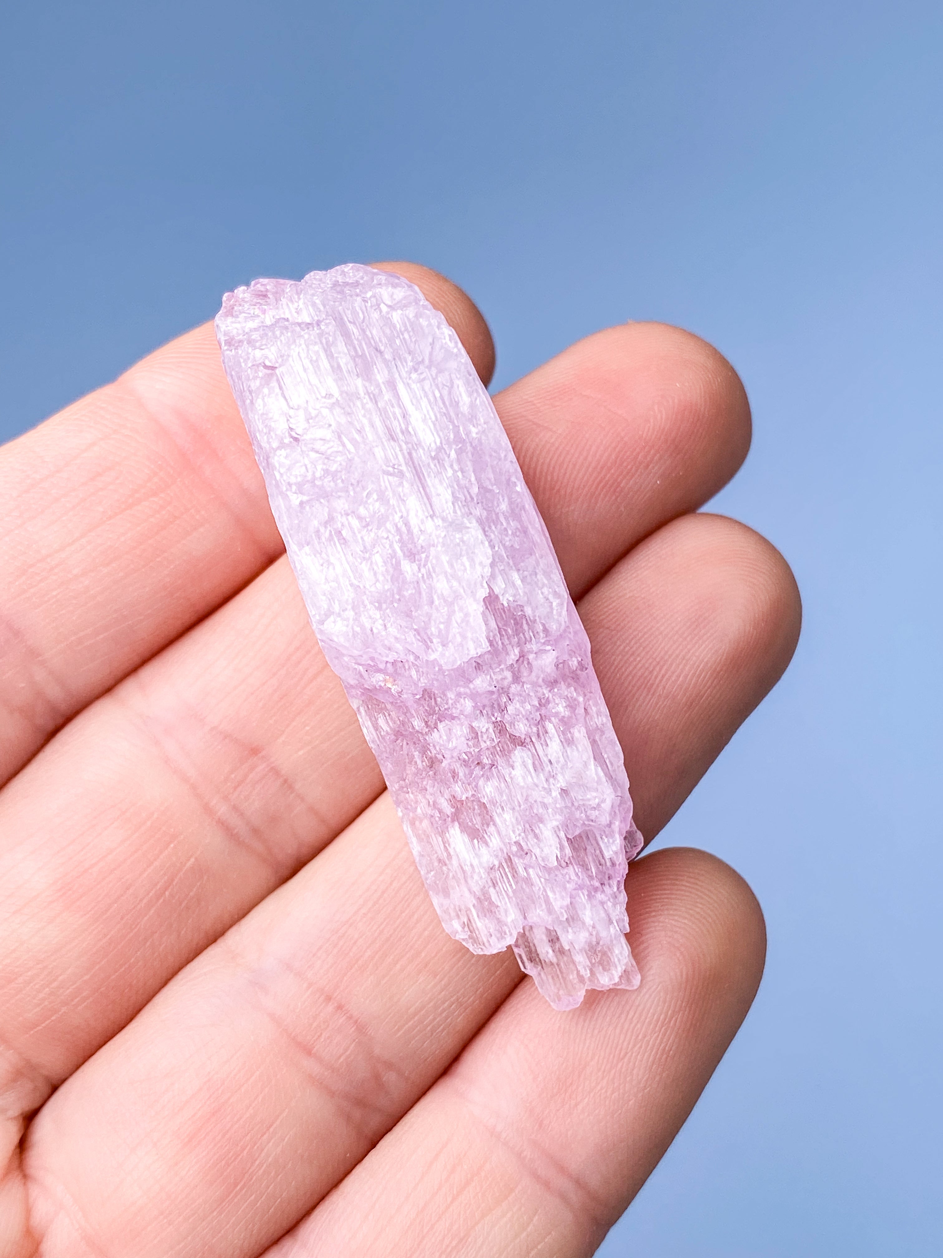 Kunzite Raw (nr 12) Exklusiv kvalitet