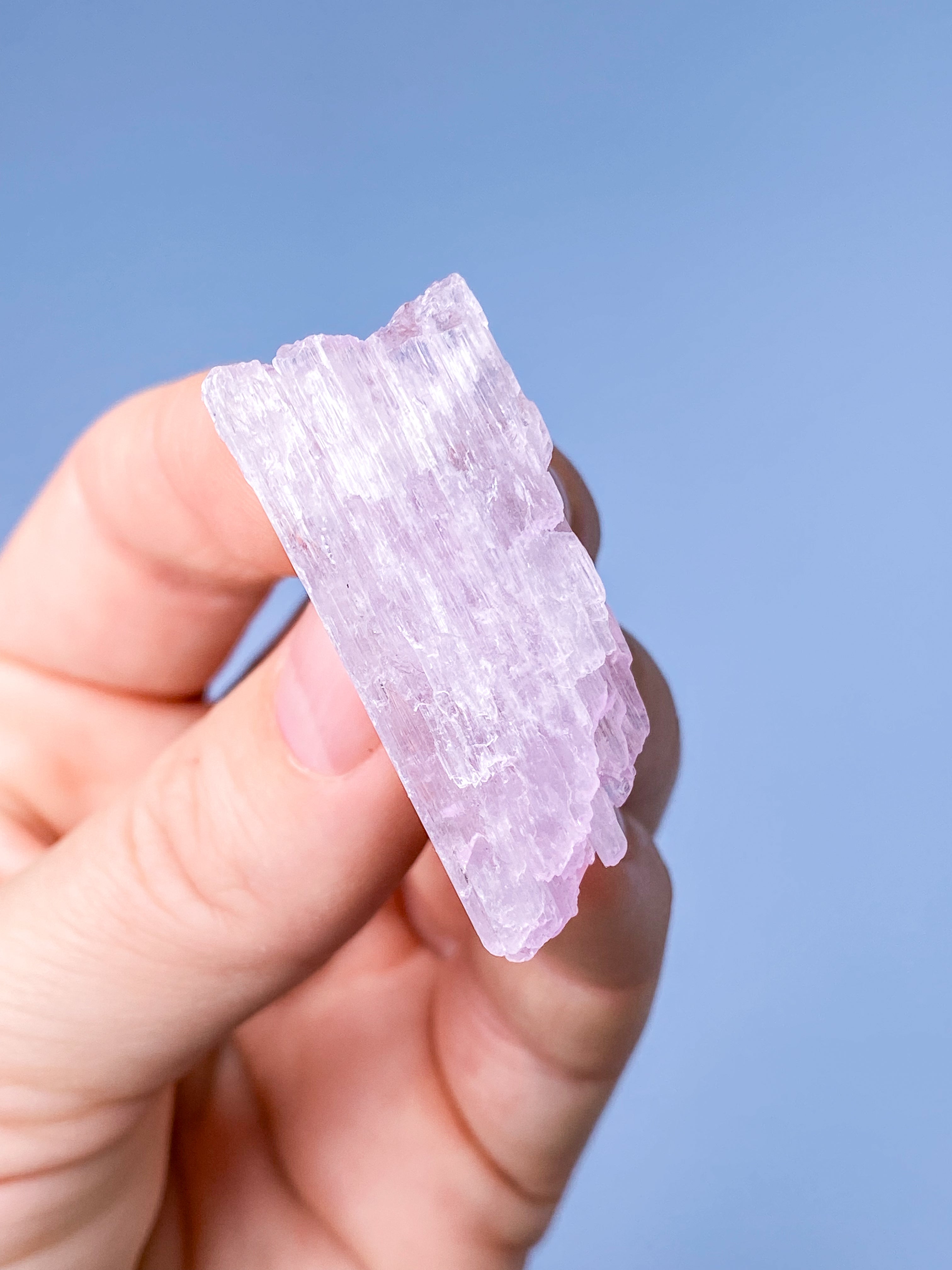 Kunzite Raw (nr 12) Exklusiv kvalitet