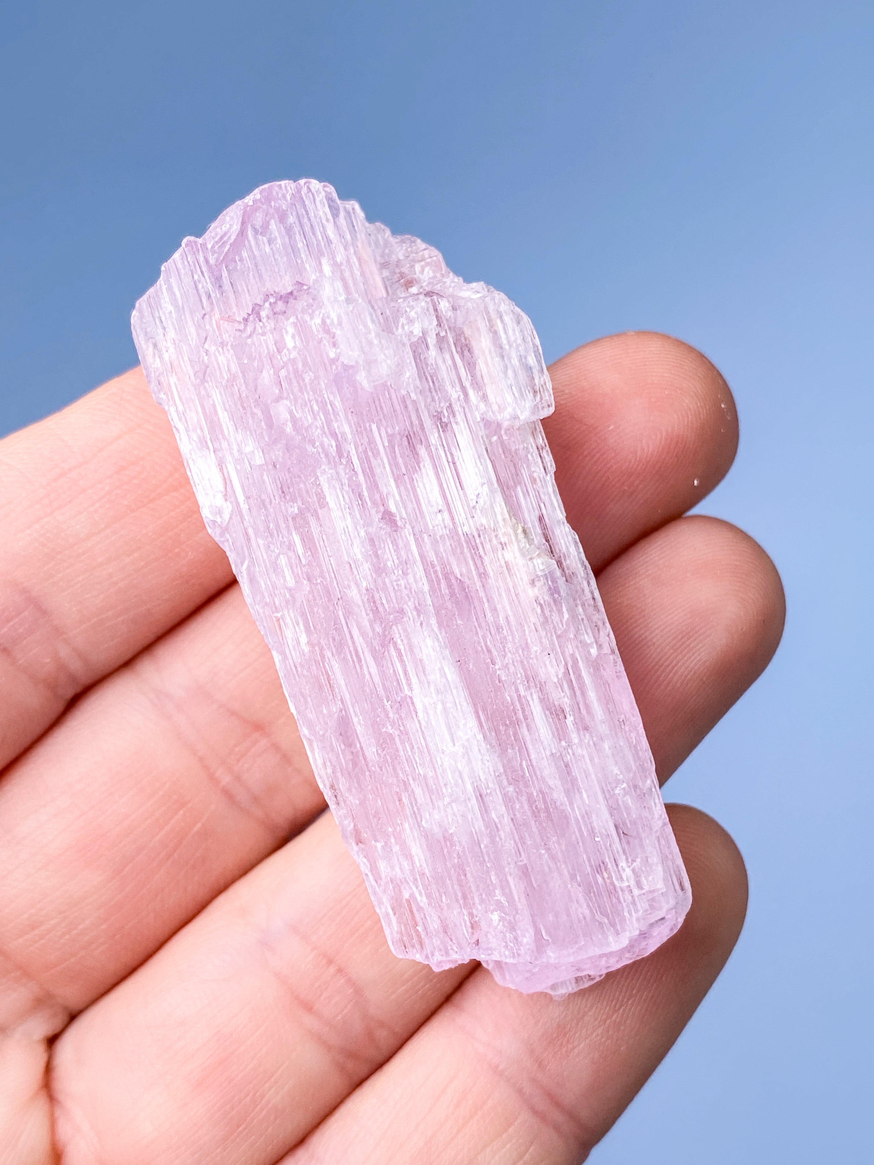 Kunzite Raw (nr 12) Exklusiv kvalitet