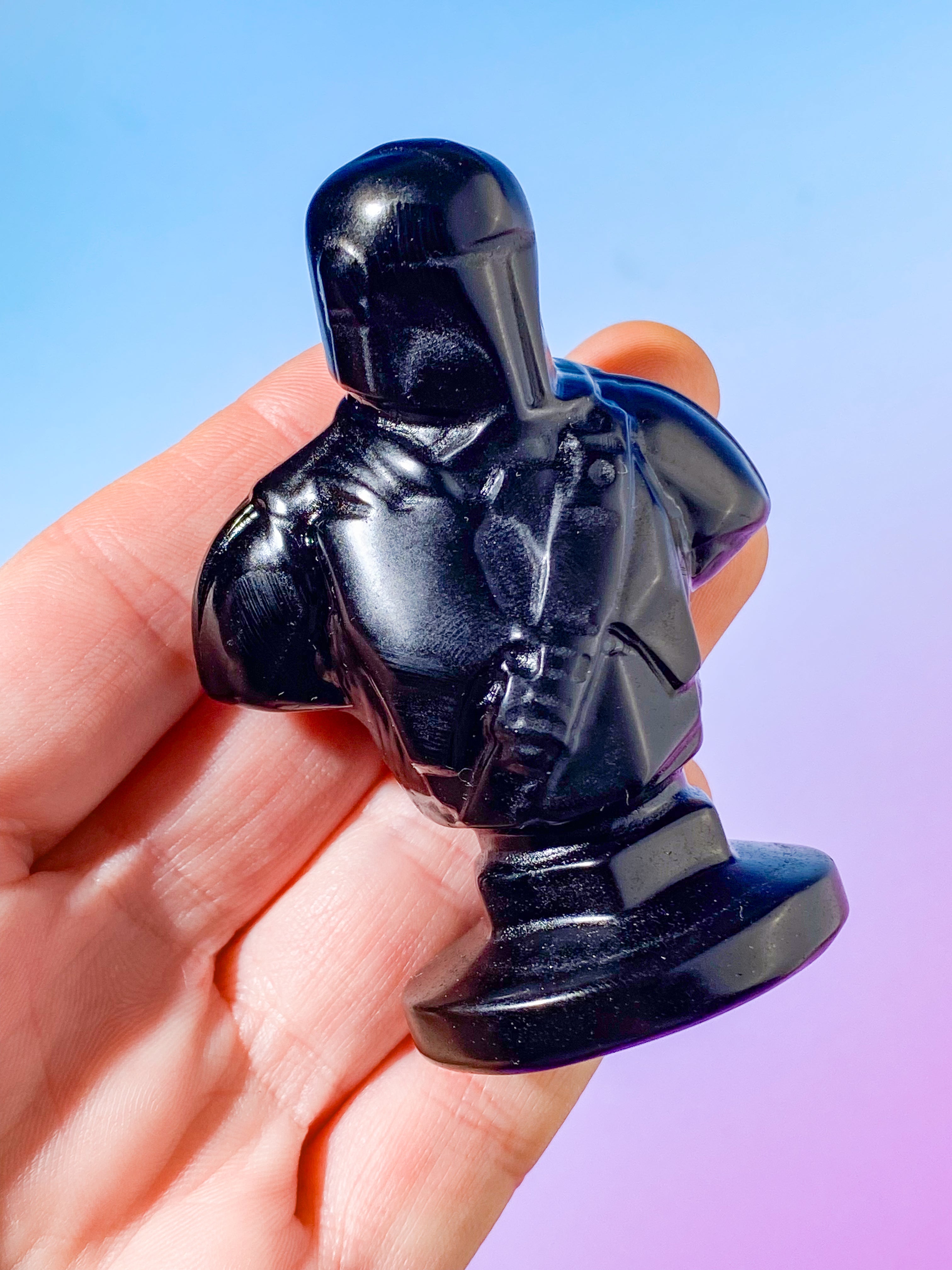 Obsidian Mandalorian Byst