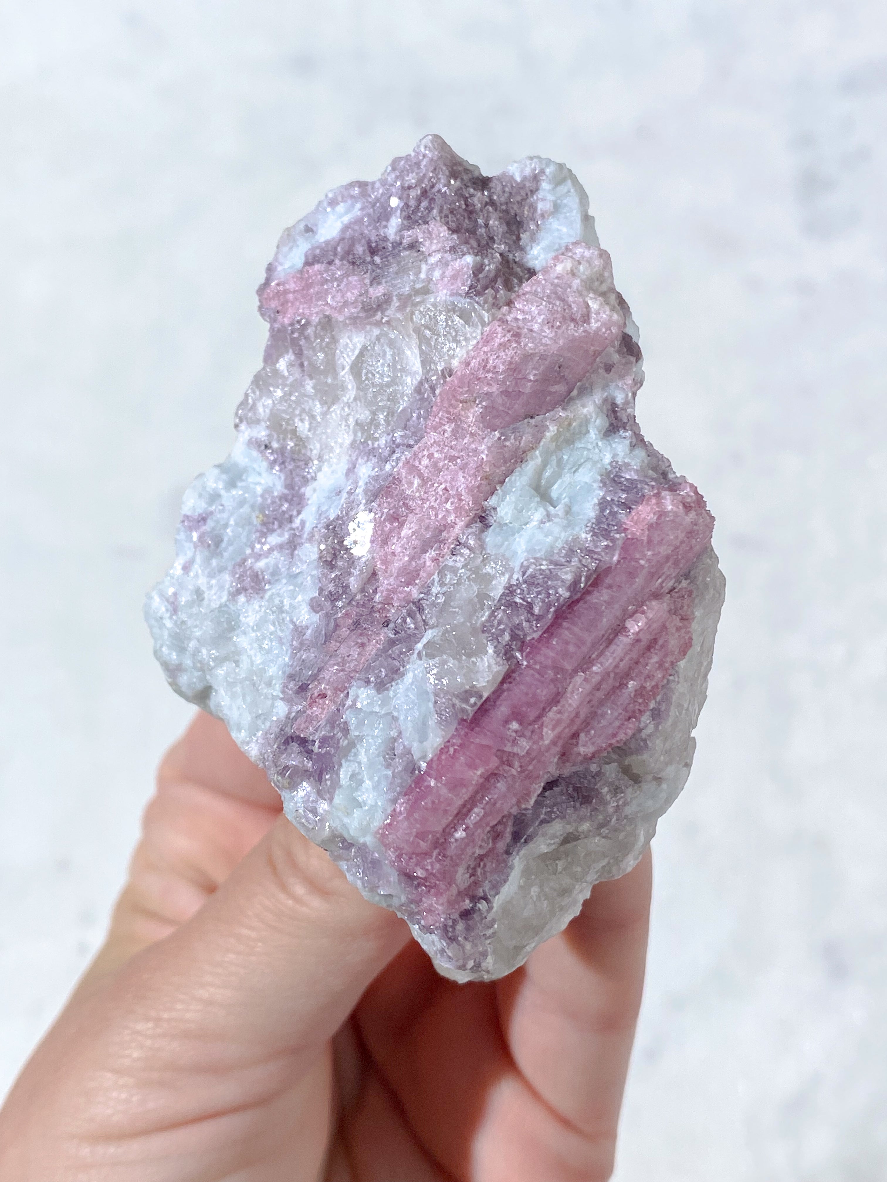 Pink Turmalin Rå (Nr. 11)