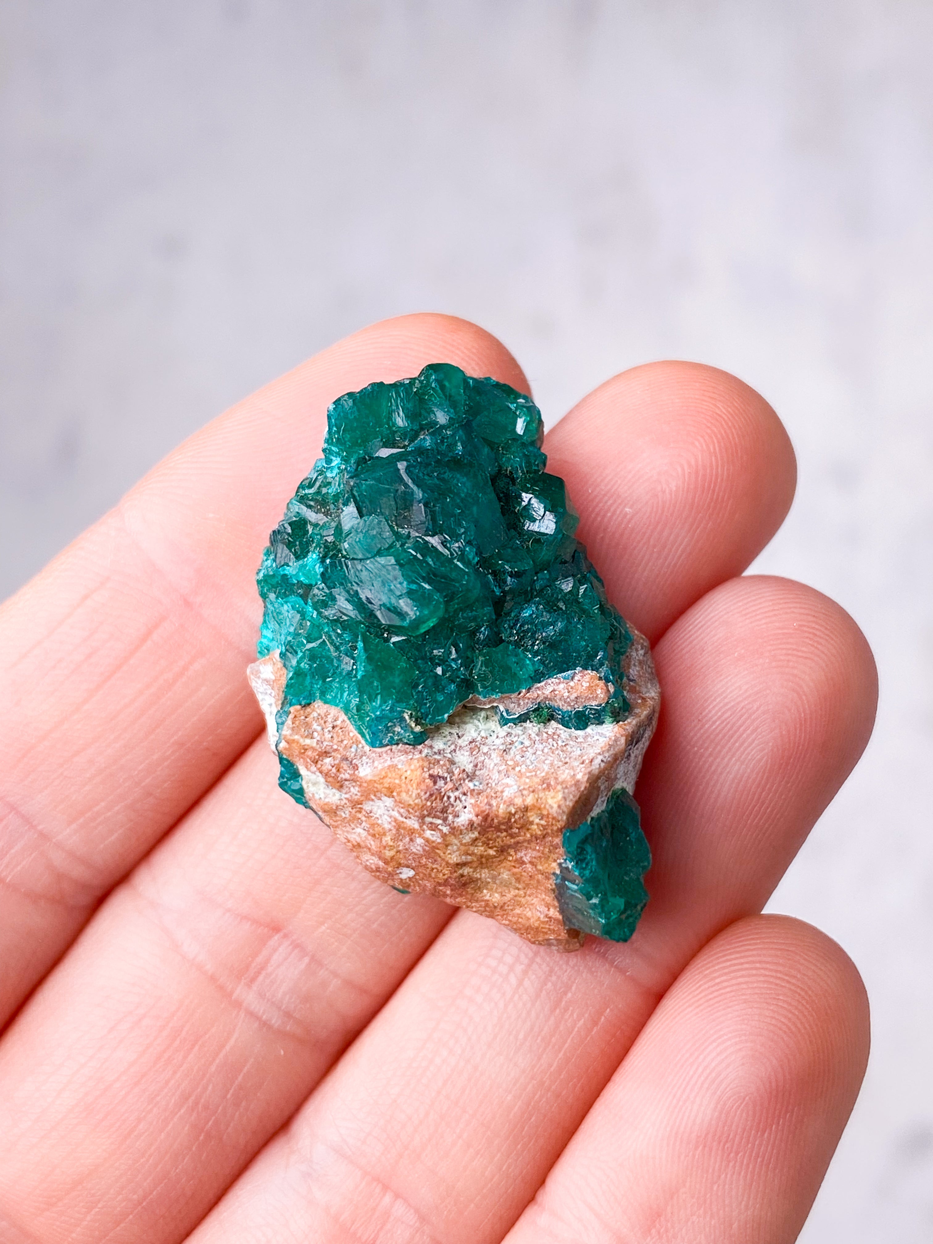 Dioptase Klynge (Nr. 35)