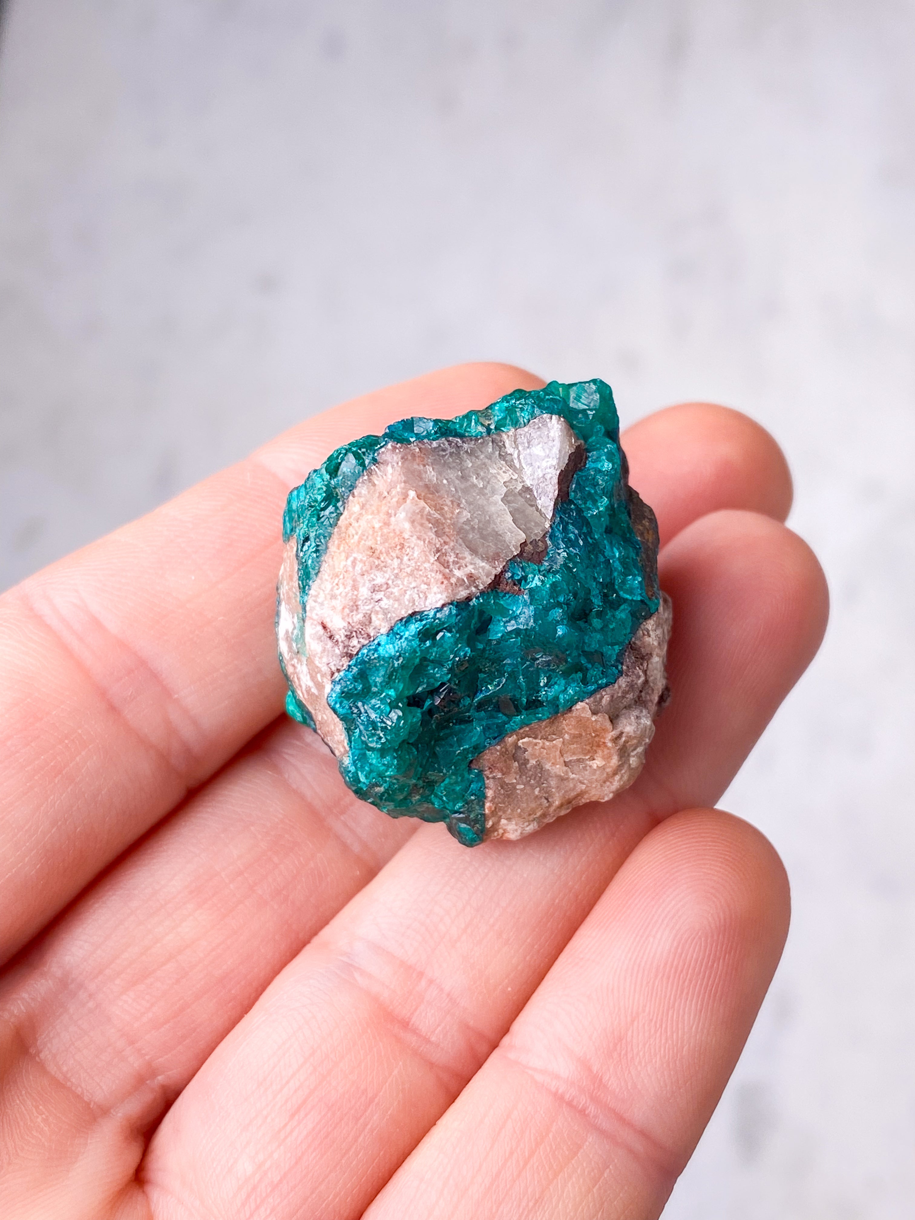 Dioptase Klynge (Nr. 42)