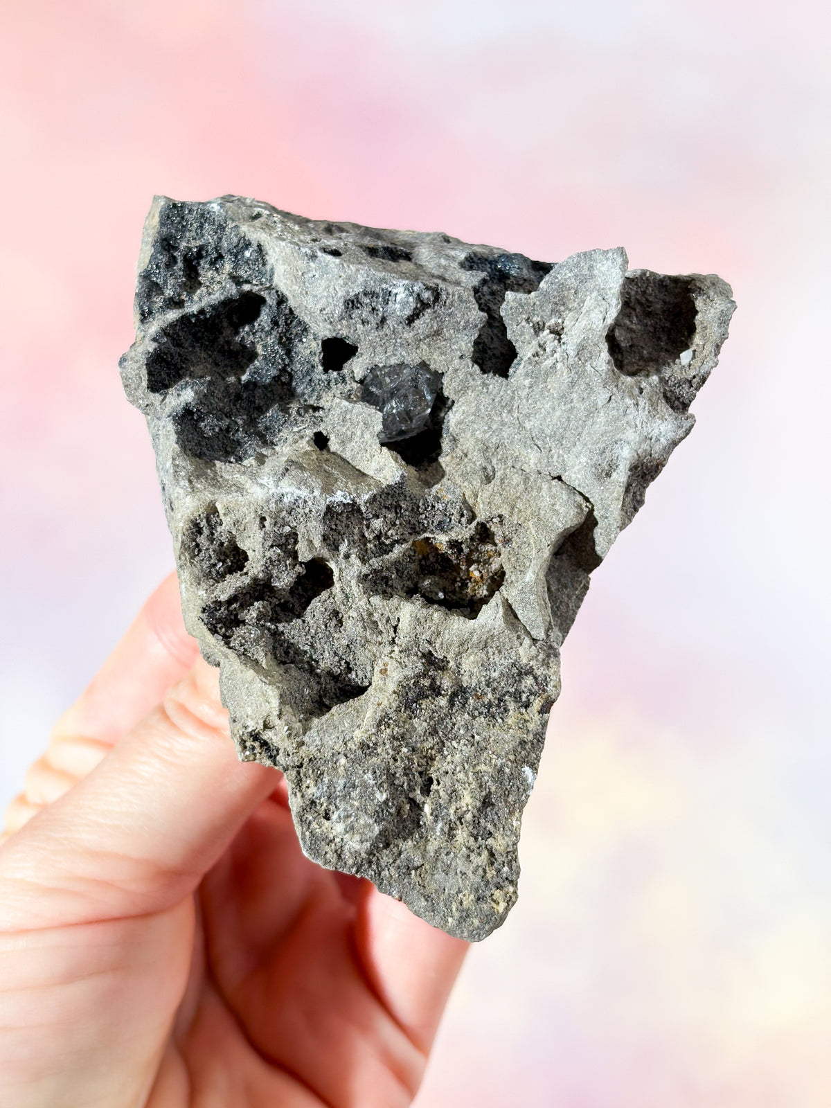 Herkimer-diamant i matris (nr 6)